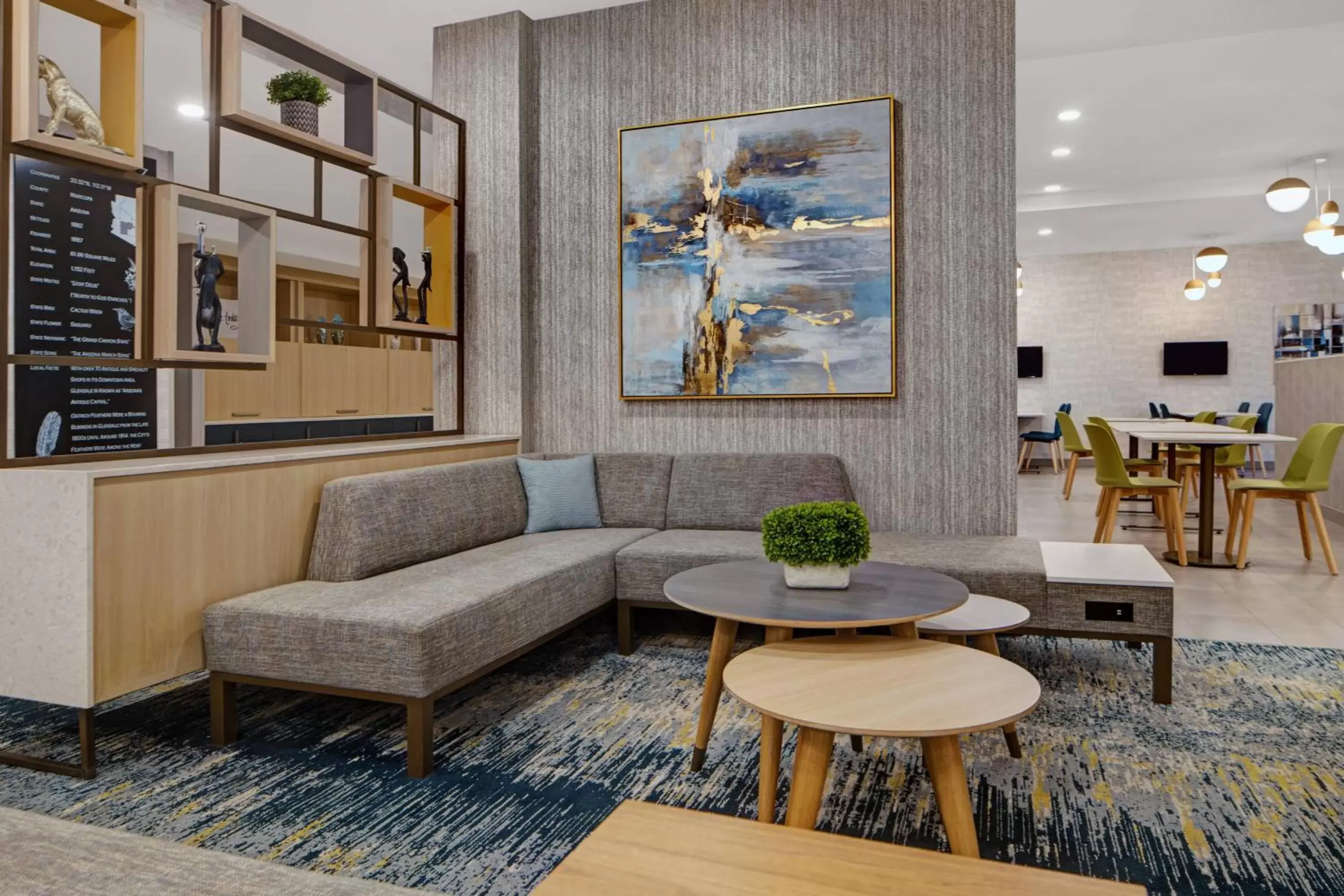 Lobby or reception, Seating Area in TownePlace Suites by Marriott Phoenix Glendale Sports & Entertainment District