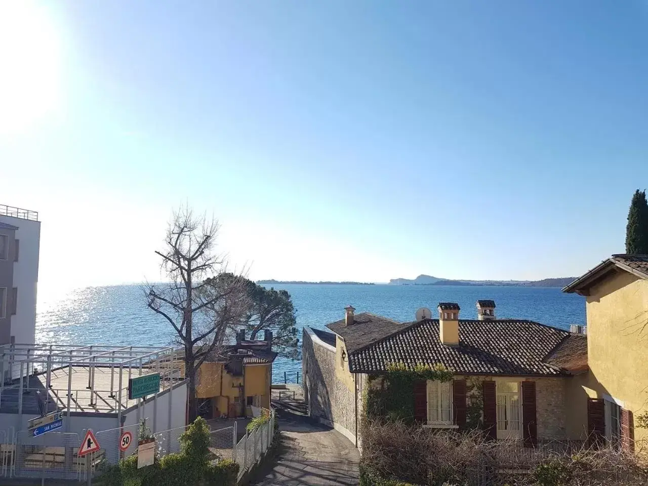 Property building, Sea View in Bike Hotel Touring Gardone Riviera & Private Wellness