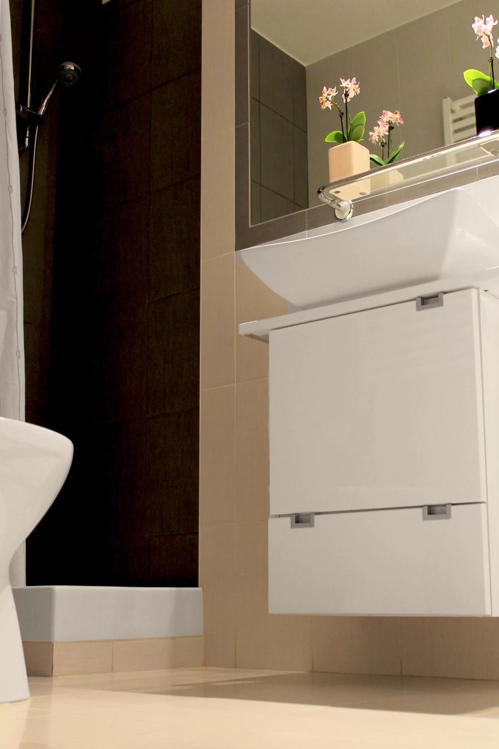 Bathroom in Hotel Villa Delle Rose