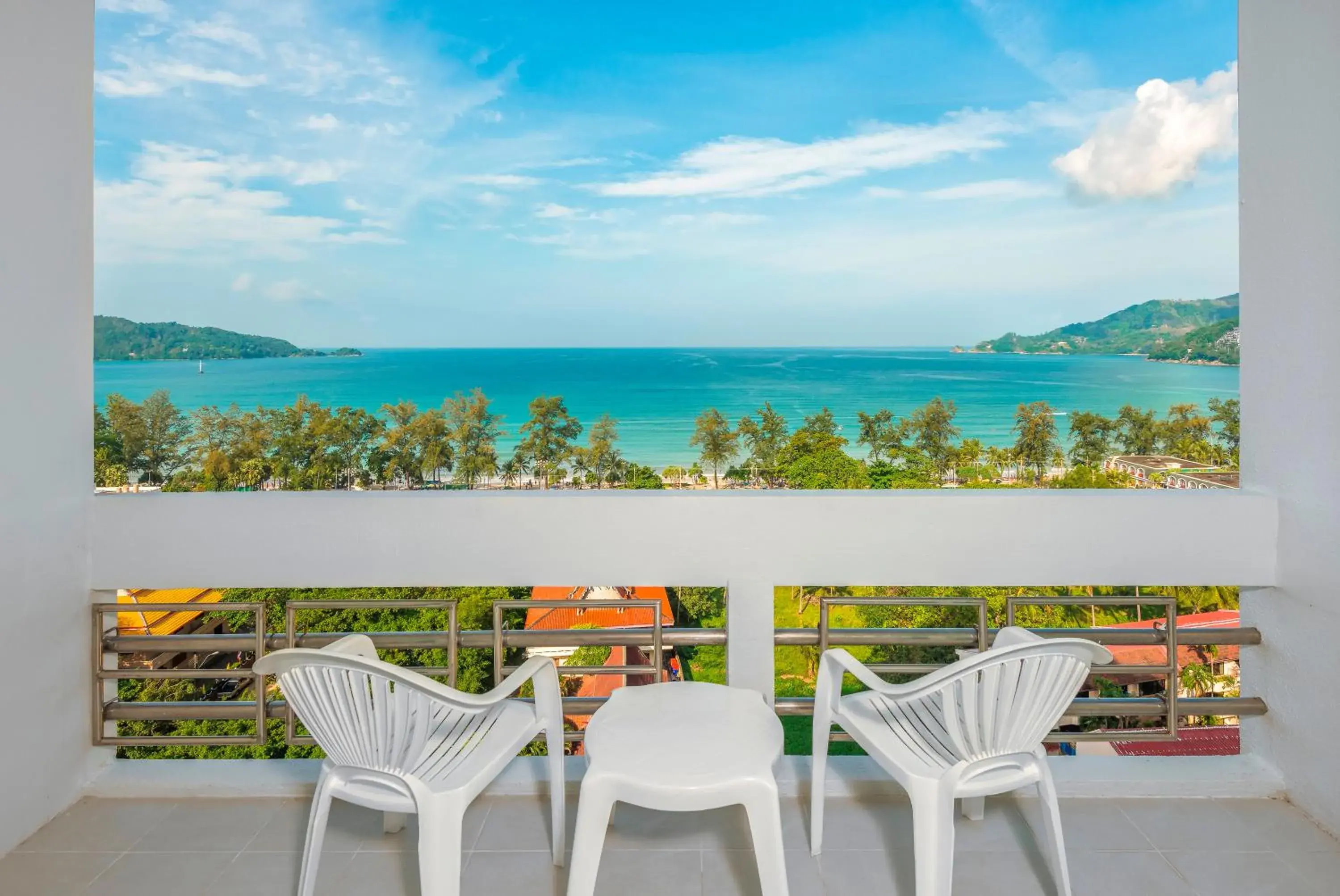 Sea view in Andaman Beach Suites Hotel, Patong Phuket Sea view in Andaman Beach Suites Hotel, Patong Phuket