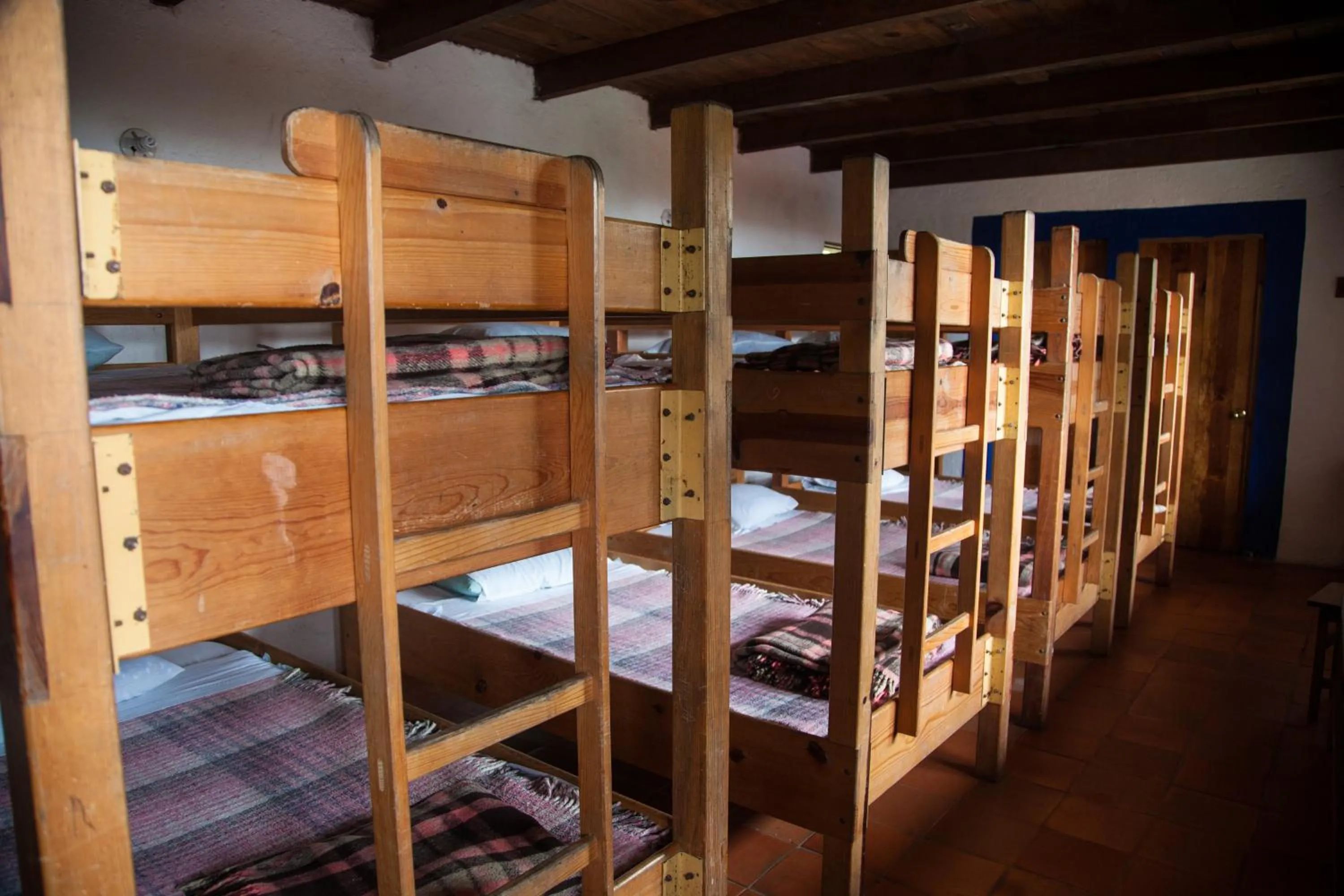 Bed in Hotel Taselotzin