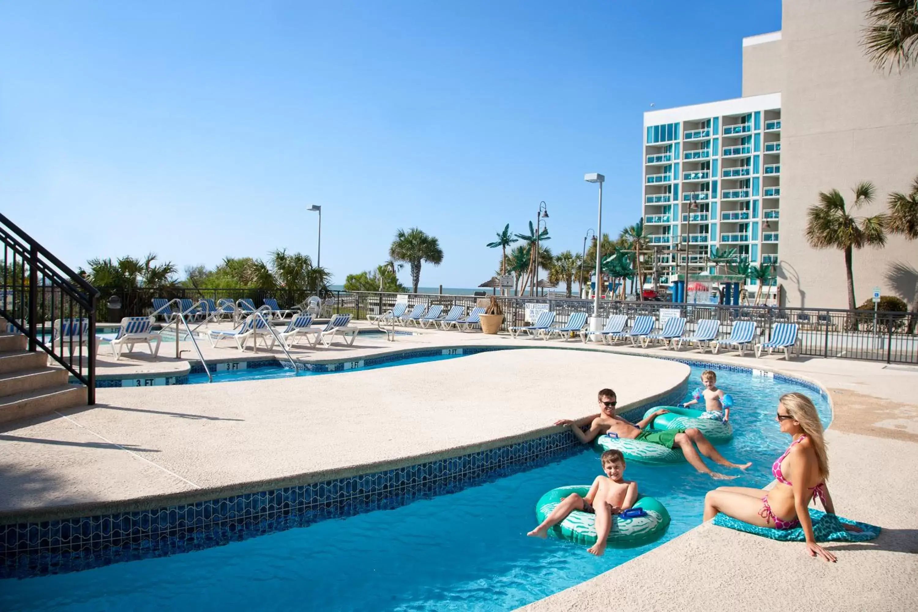 Swimming Pool in Ocean Escape Condos