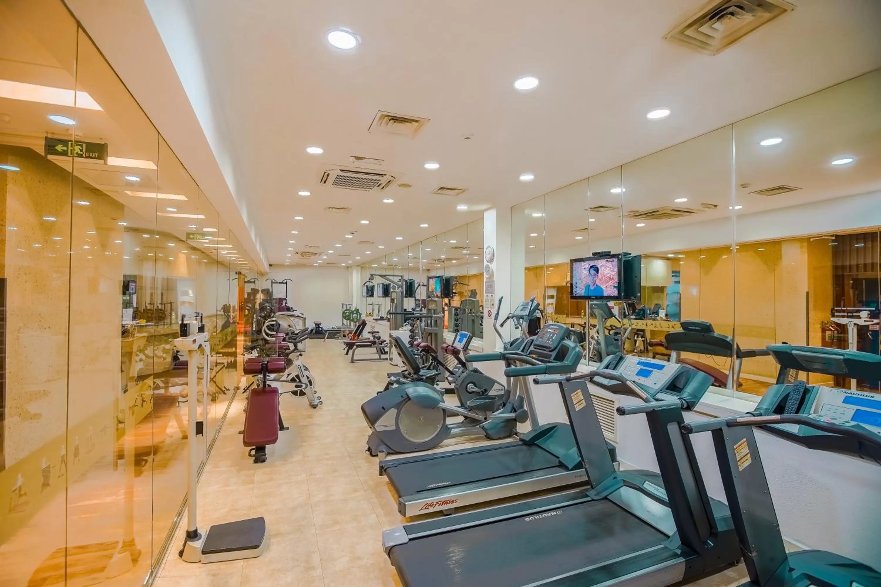Fitness centre/facilities in Ramada Ulaanbaatar City Center