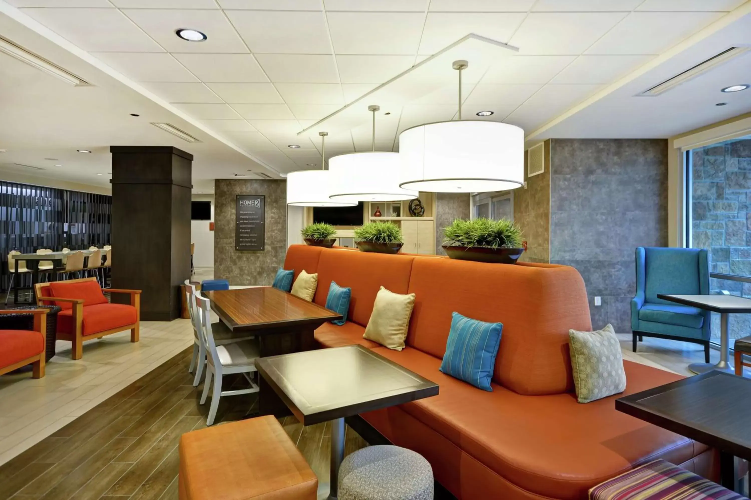 Lobby or reception, Lounge/Bar in Home2 Suites by Hilton Little Rock West