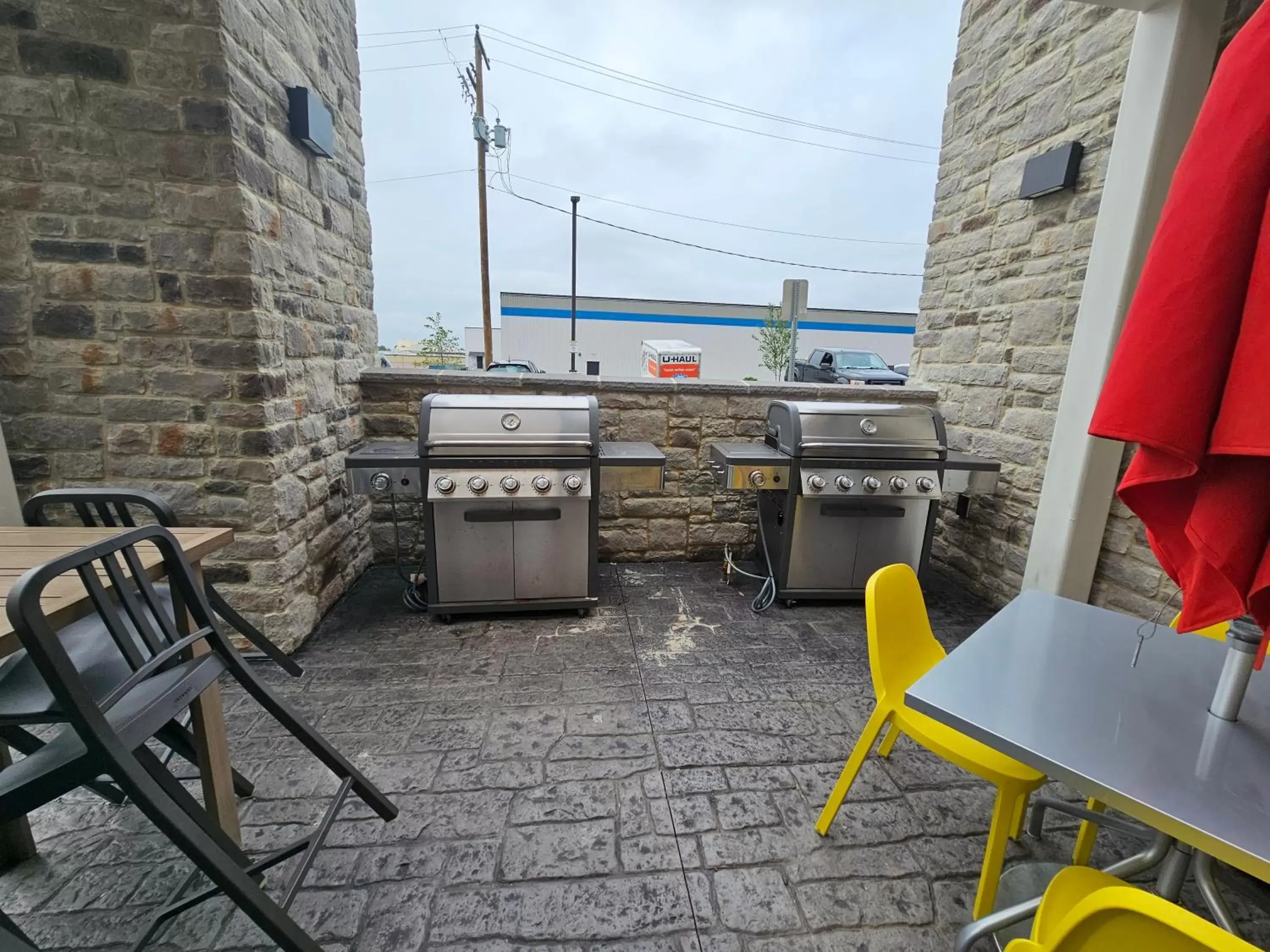 Patio in Home2 Suites By Hilton Allentown Bethlehem Airport