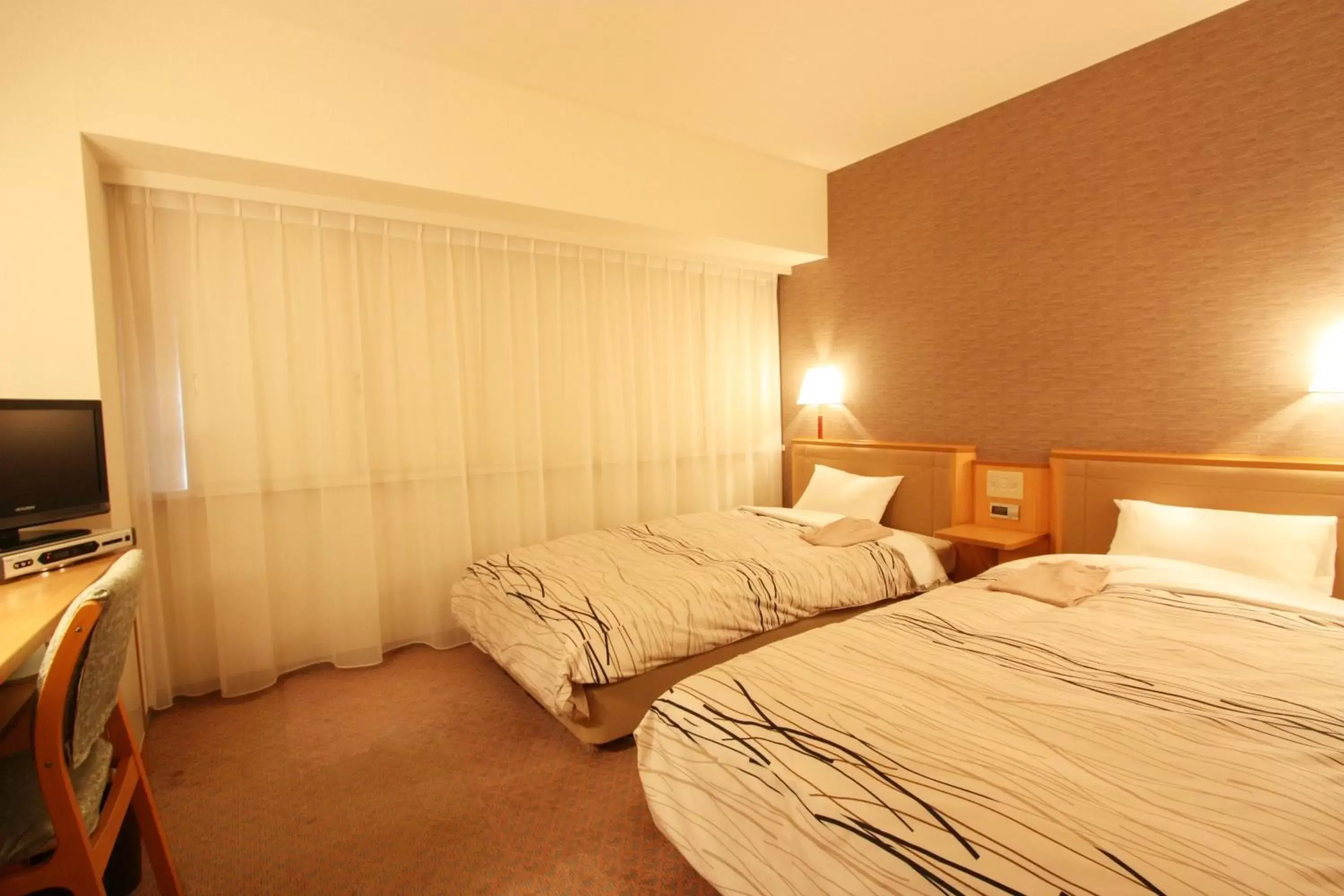 Twin Room - single occupancy - Non-Smoking in Kanazawa Manten Hotel Ekimae