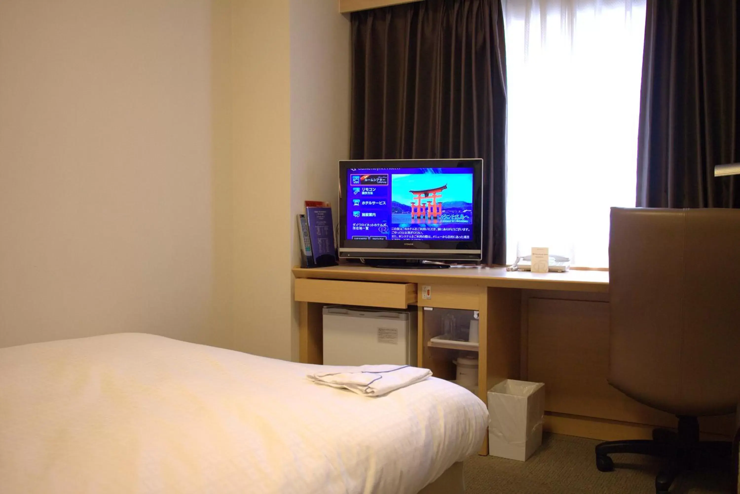 TV and multimedia, TV/Entertainment Center in Daiwa Roynet Hotel Hiroshima