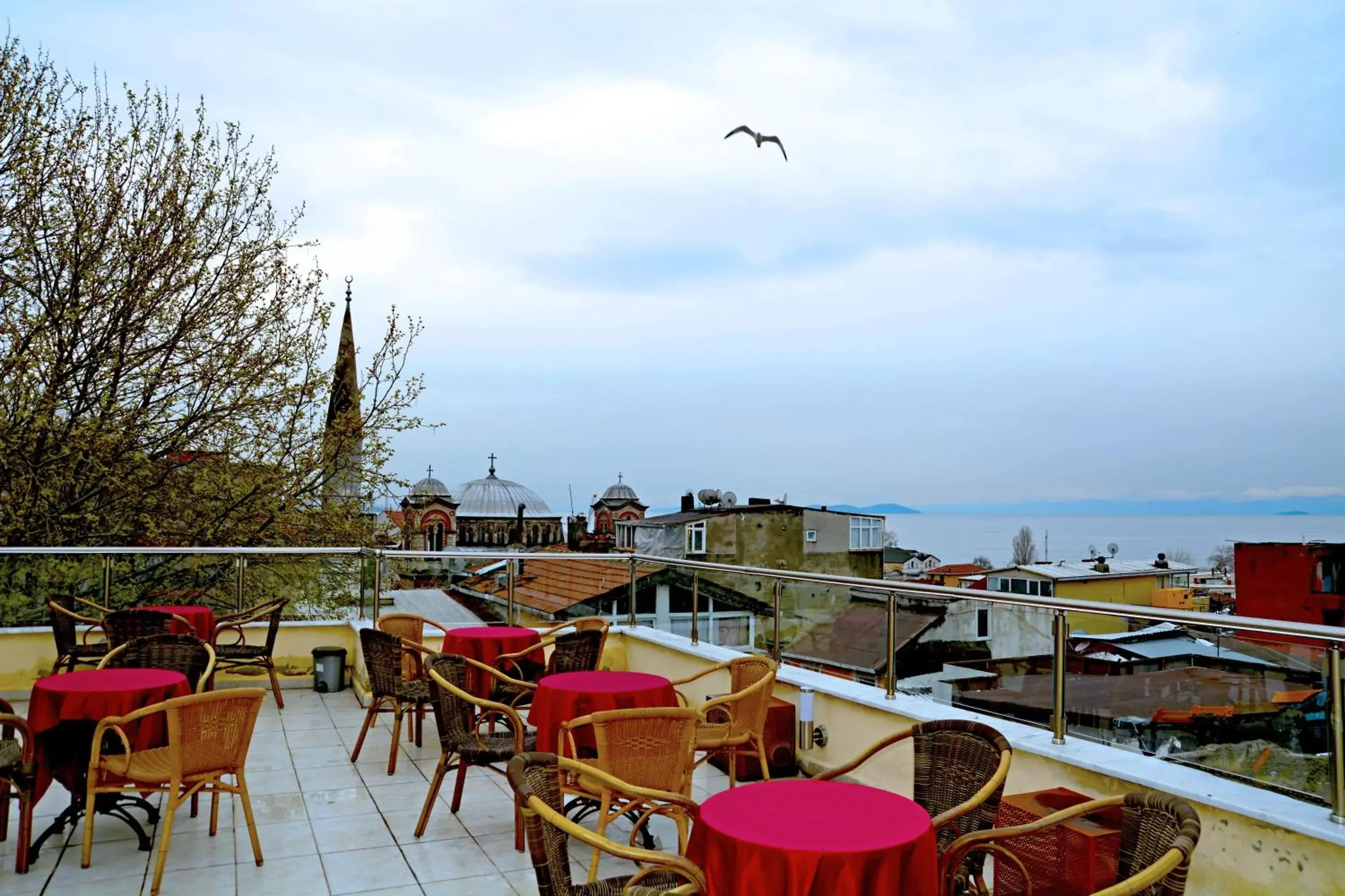 Balcony/Terrace in May Hotel Istanbul