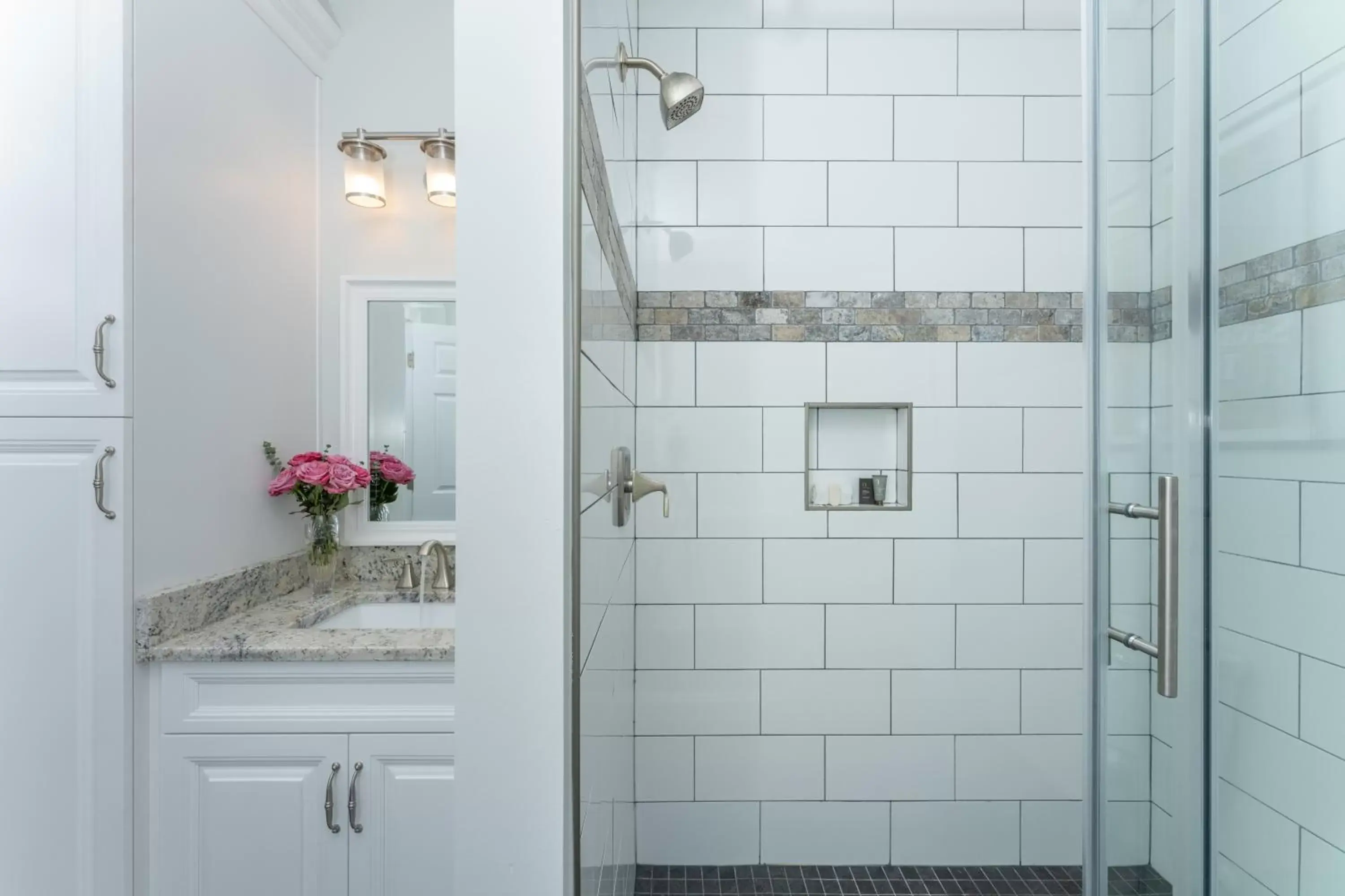 Shower, Bathroom in A Williamsburg White House Inn