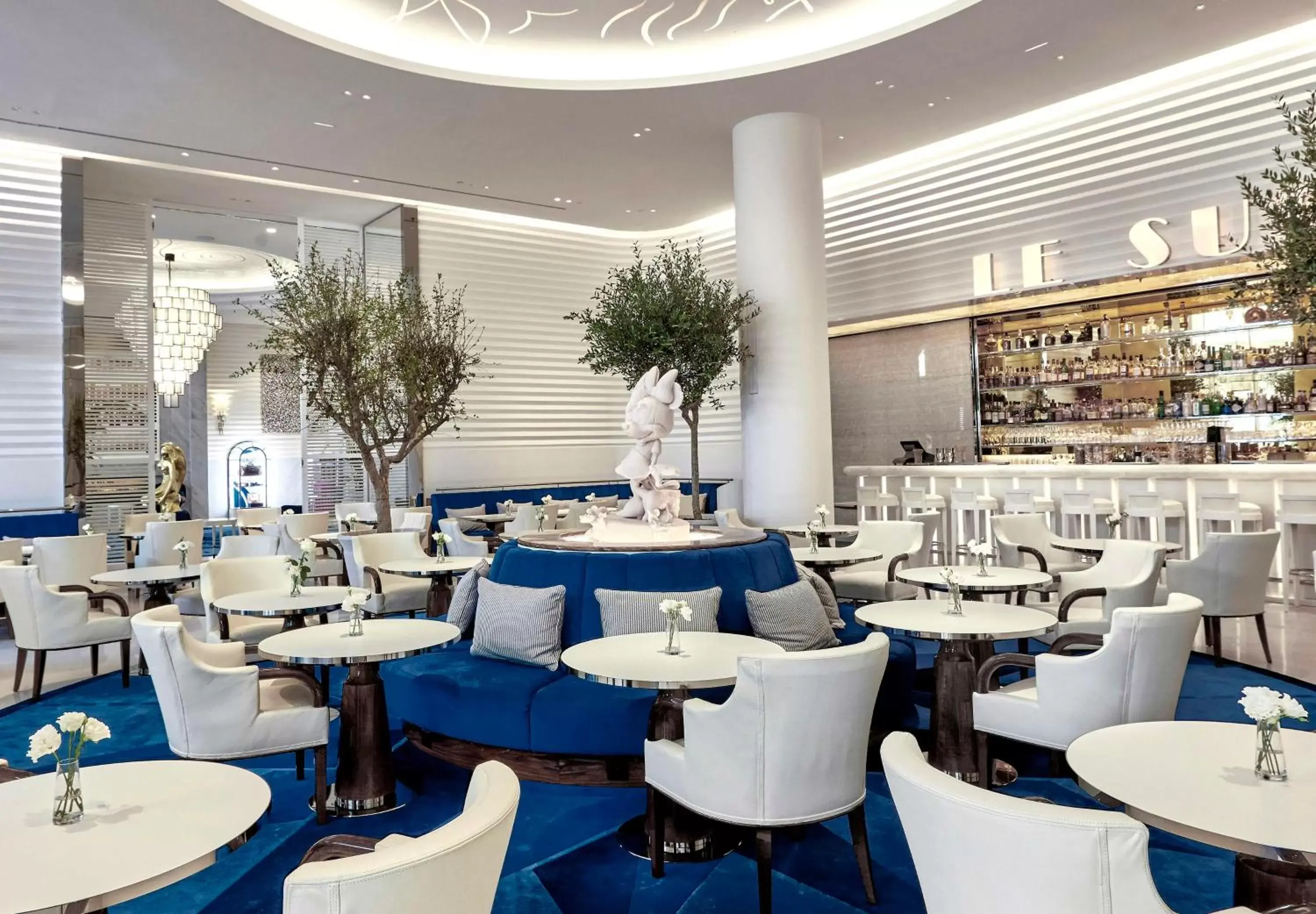 Lounge or bar, Restaurant/Places to Eat in Hôtel Martinez, in The Unbound Collection by Hyatt