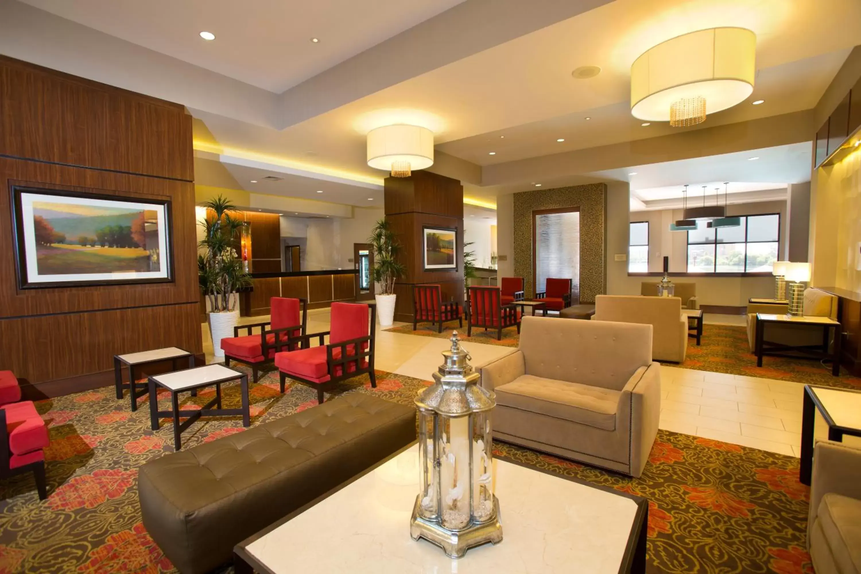 Lobby or reception, Restaurant/Places to Eat in Ramada Plaza by Wyndham Orlando Resort & Suites Intl Drive