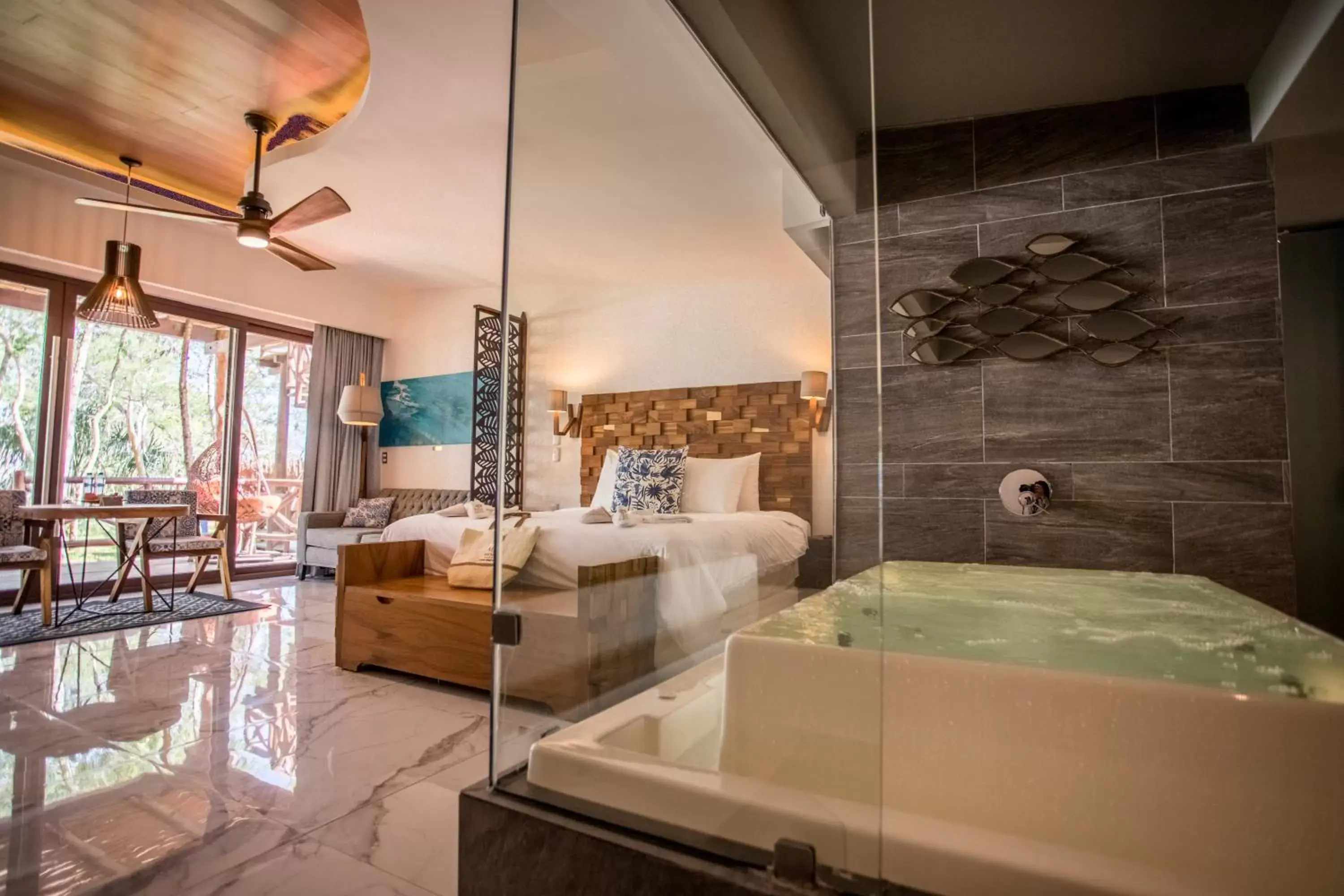 Suite in Mia Bacalar Luxury Resort & Spa