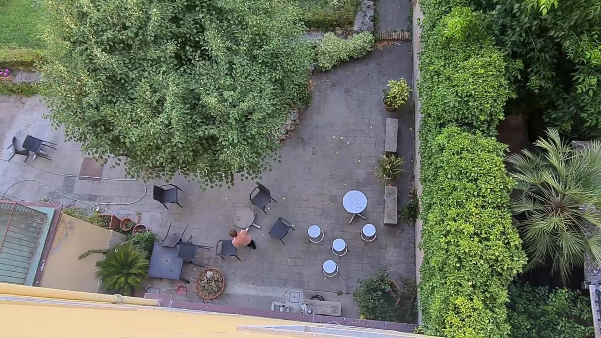 Patio in Villa Riari Garden
