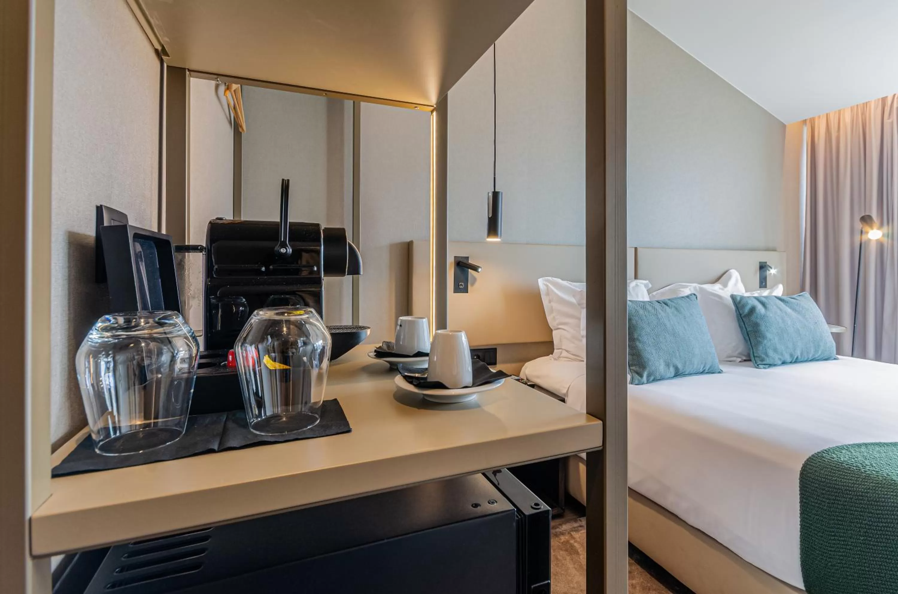 Bed in OMID Saldanha Hotel