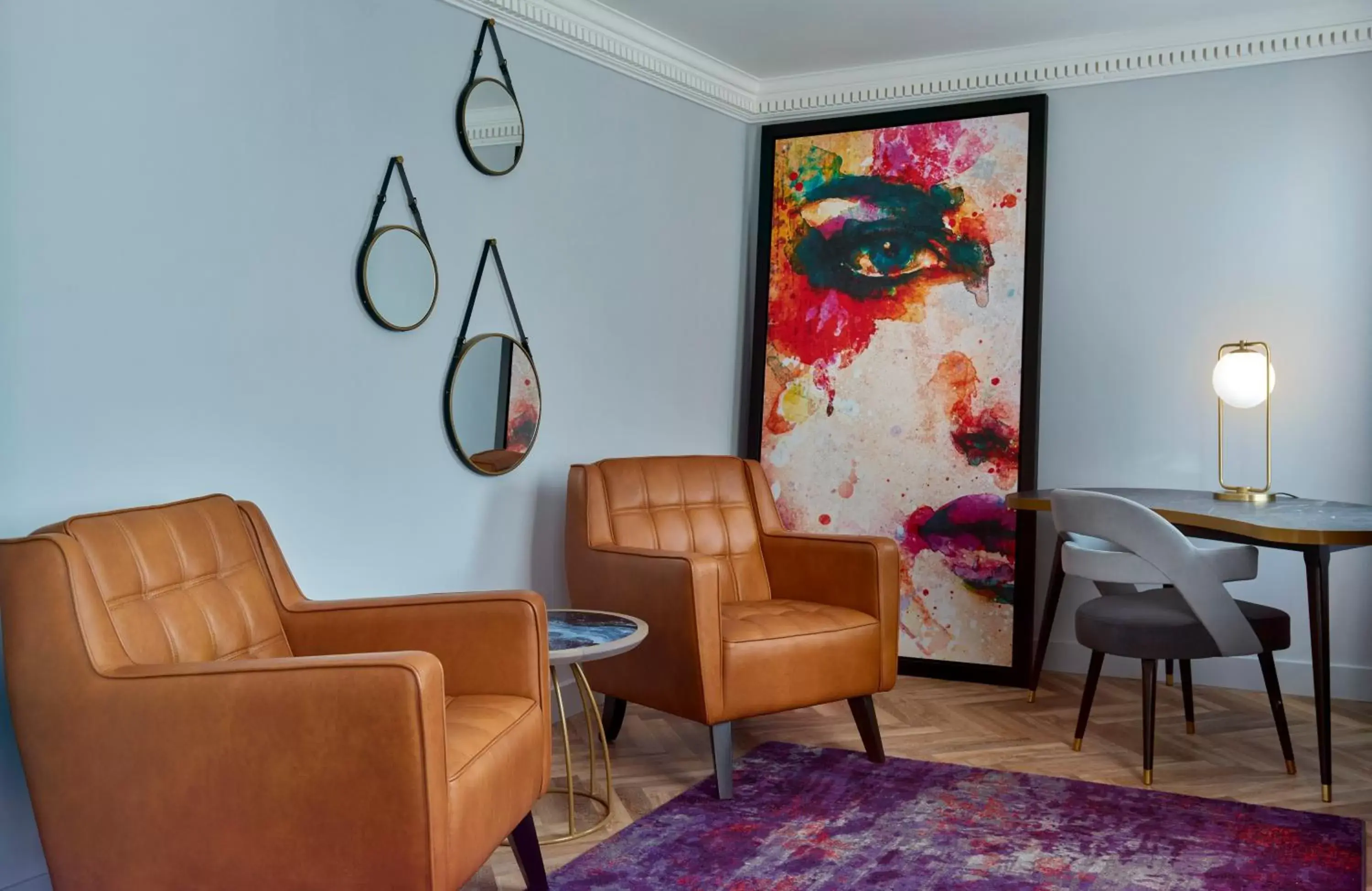 Bedroom, Seating Area in NYX Hotel London Holborn by Leonardo Hotels