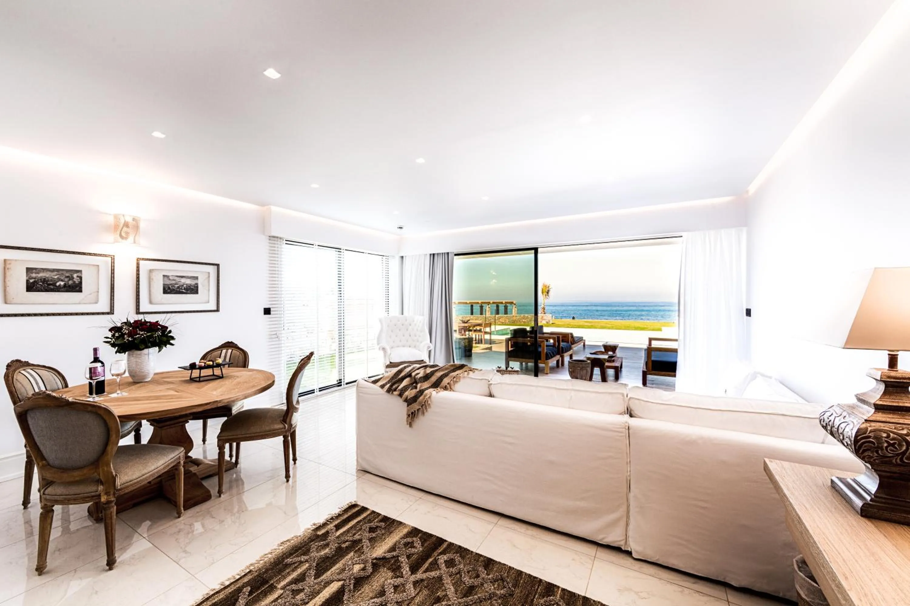 Patio in Abaton Island Resort & Spa