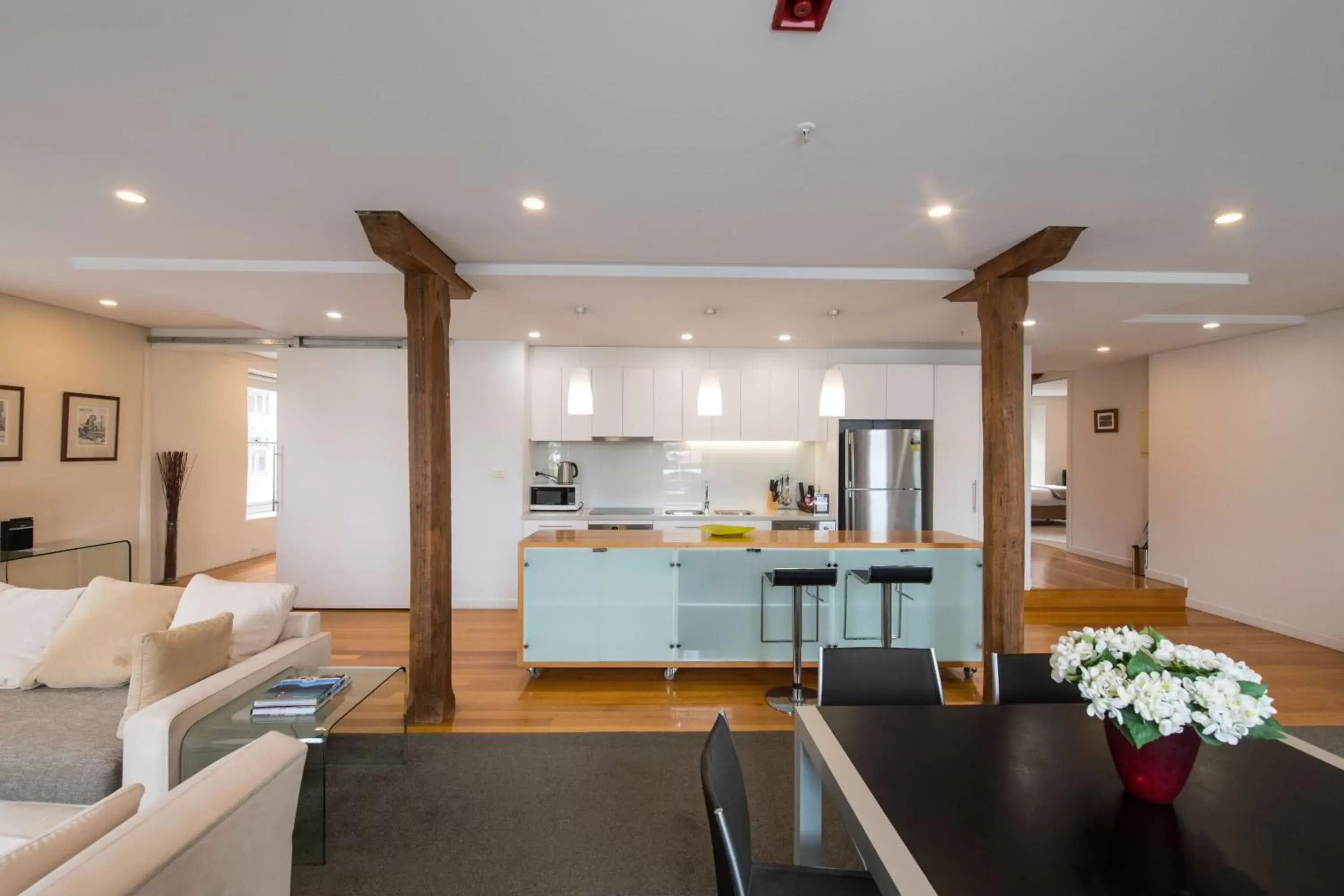 Dining area in Sullivans Cove Apartments