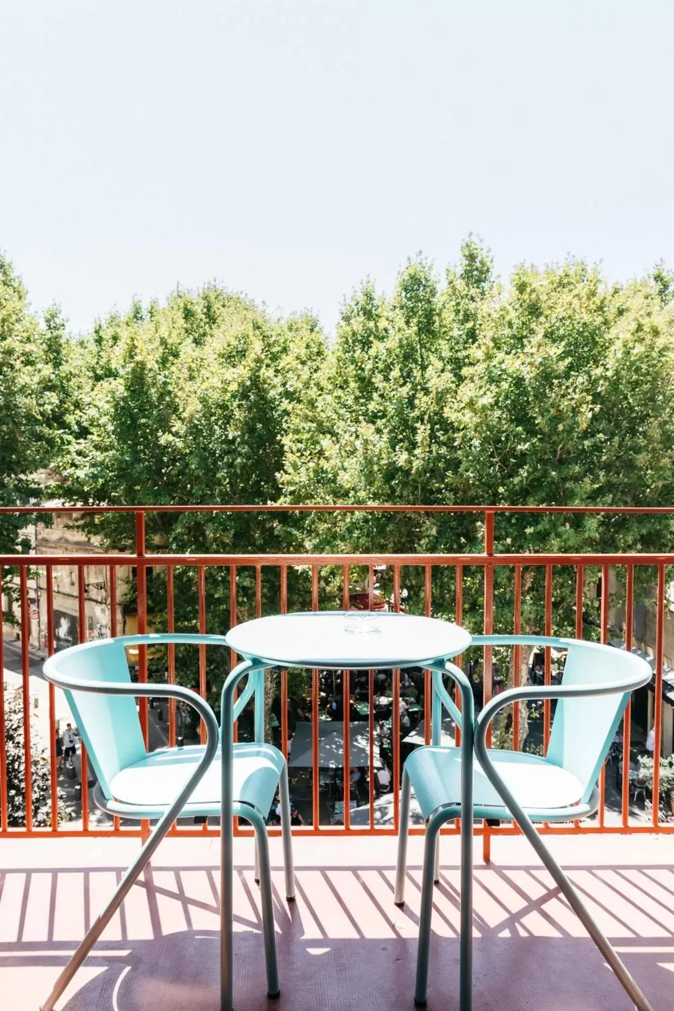 Day, Balcony/Terrace in Hôtel Voltaire