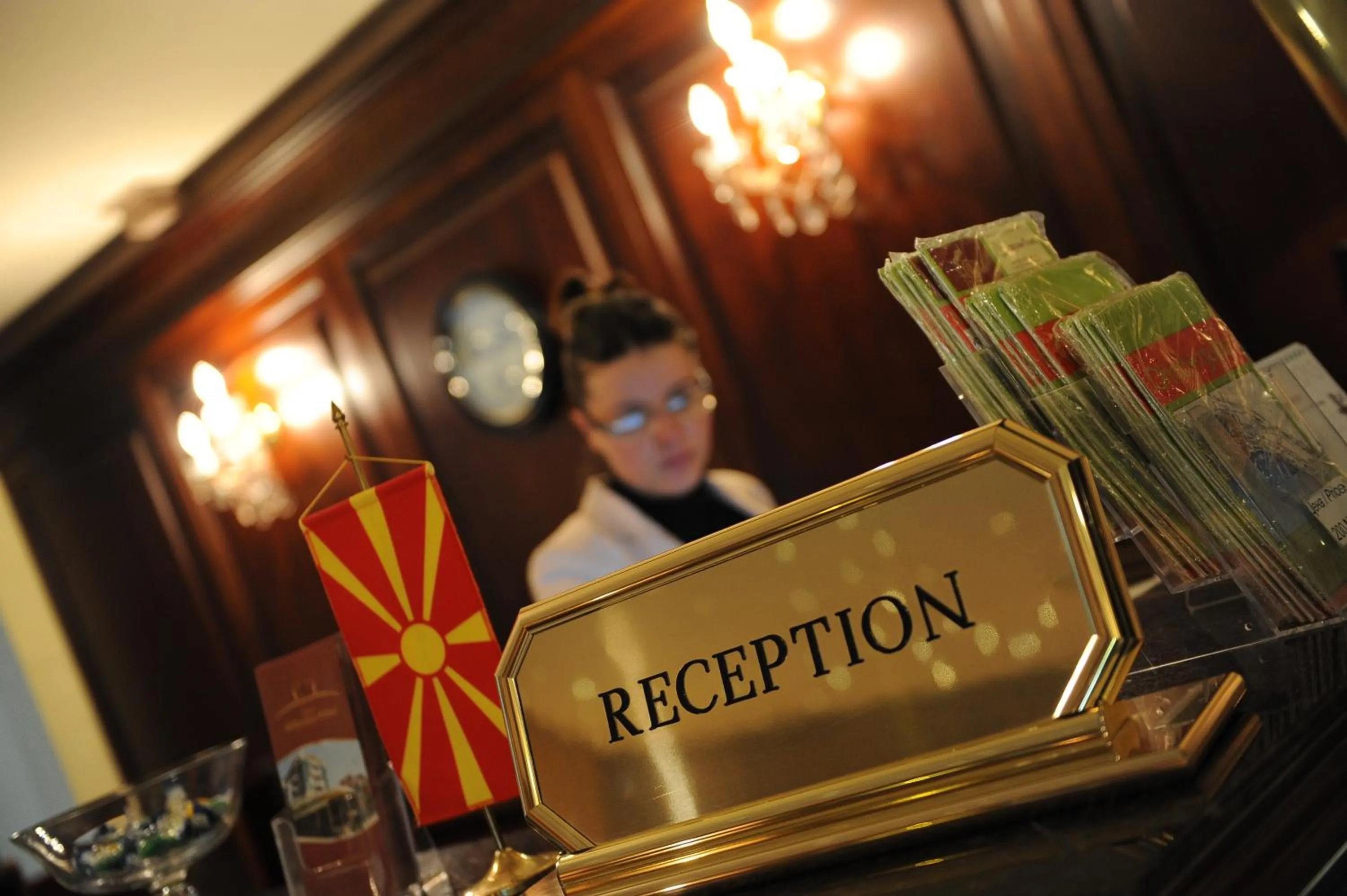 Lobby or reception in Millenium Palace