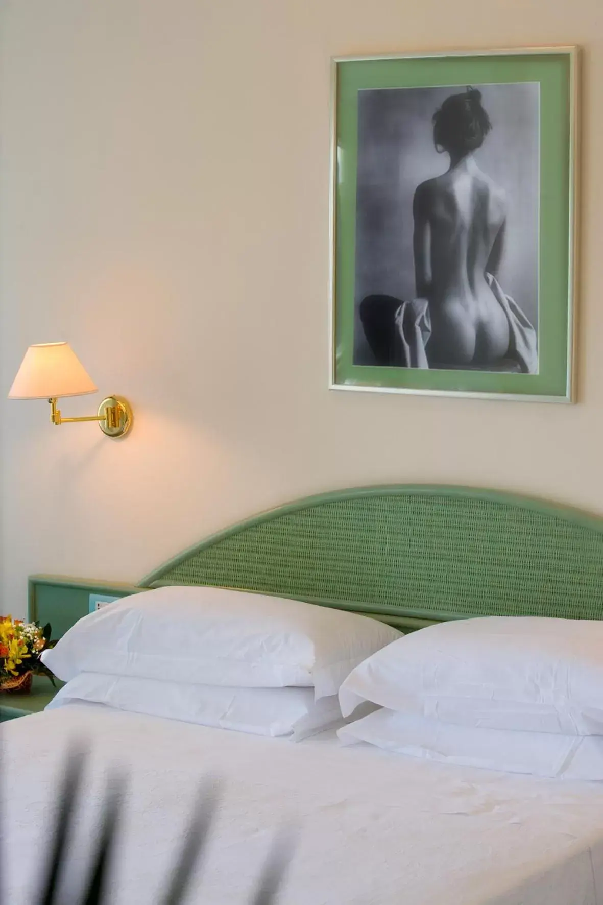Bed in Hotel Pensione Reale