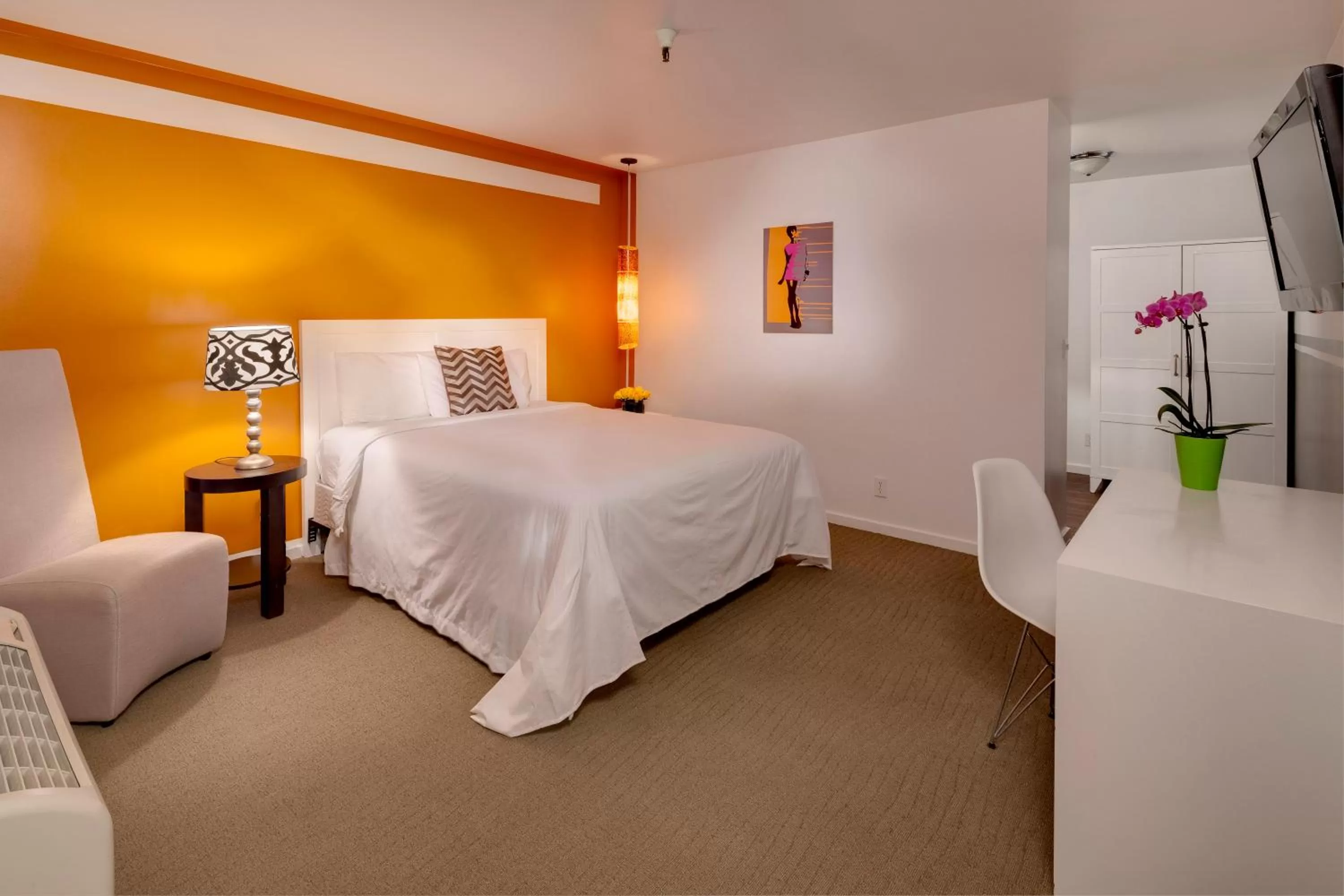 Bed in Aqua Soleil Hotel and Mineral Water Spa