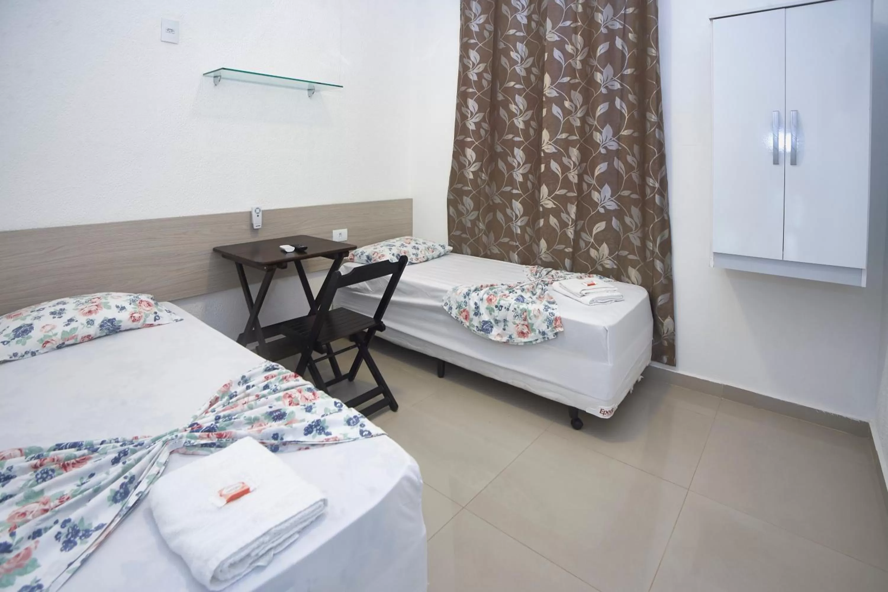 Bed in Hotel São João