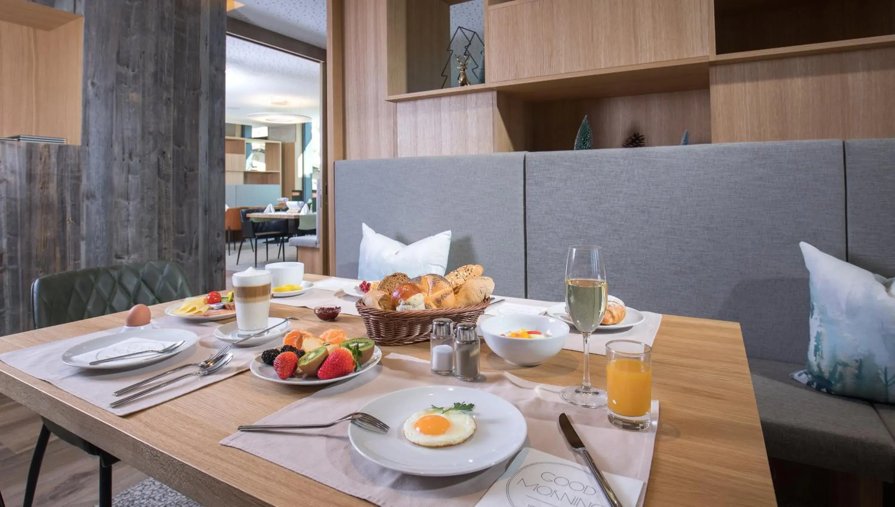 Buffet breakfast, Breakfast in Hotel Der Waldhof