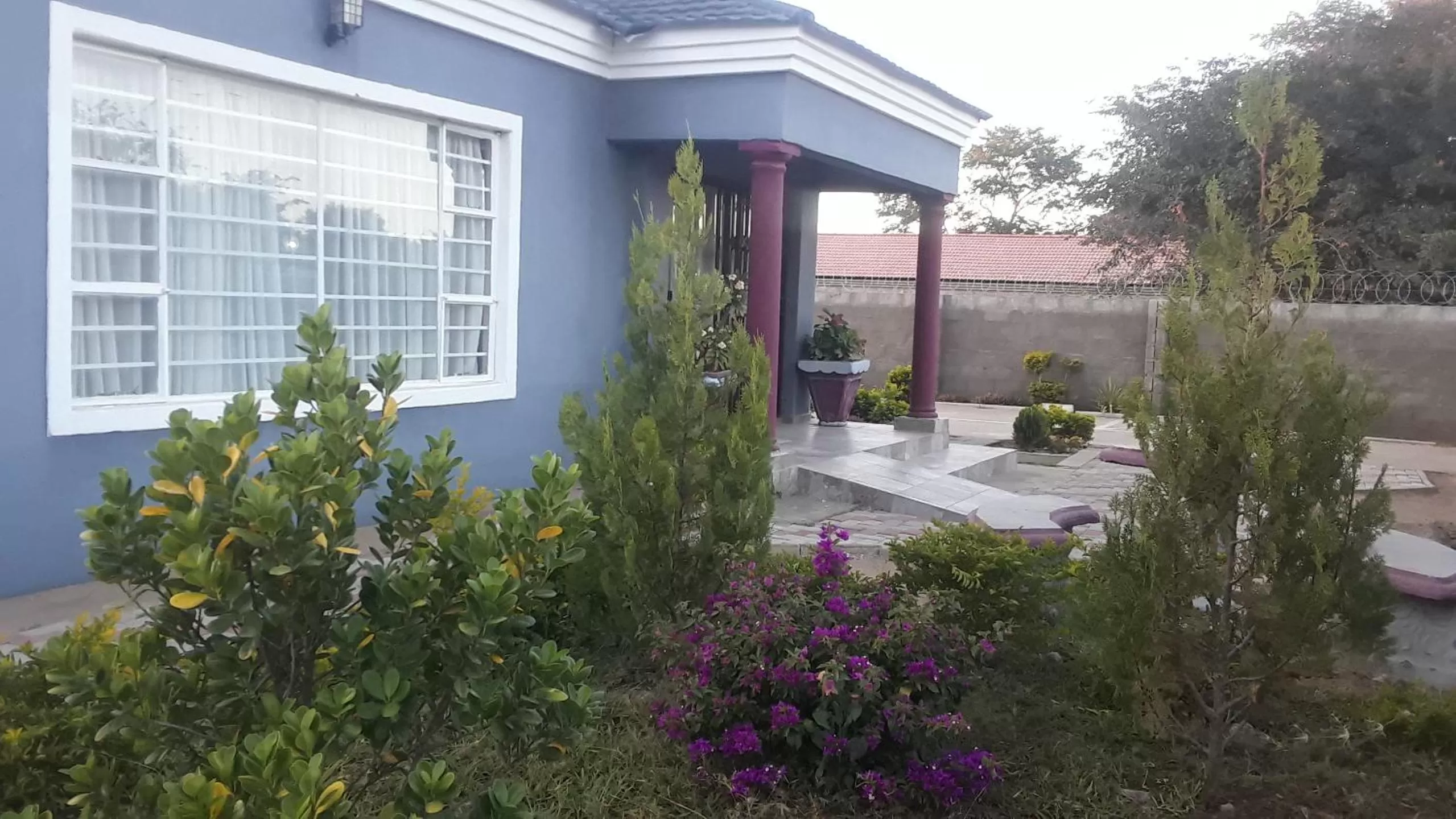 Garden in Ramatie Guest Palace