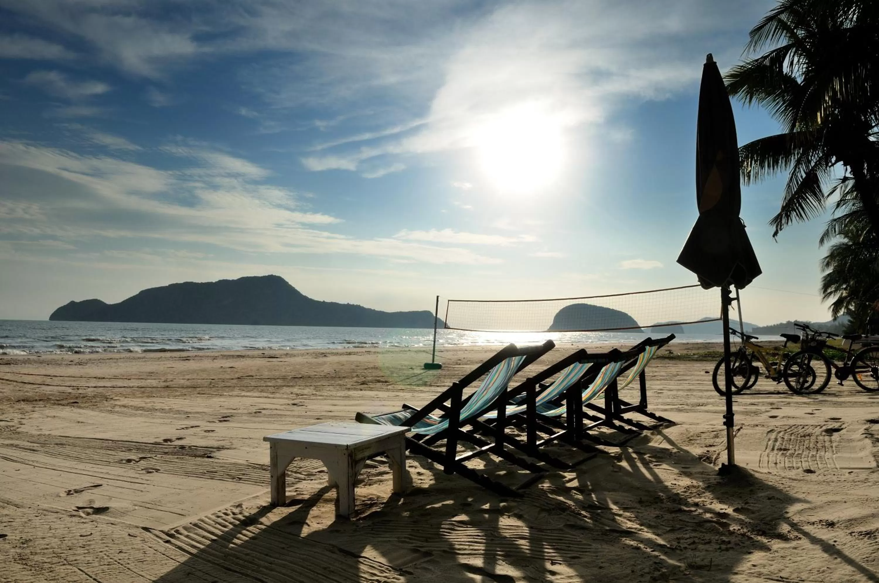 Beach in Dolphin Bay Beach Resort