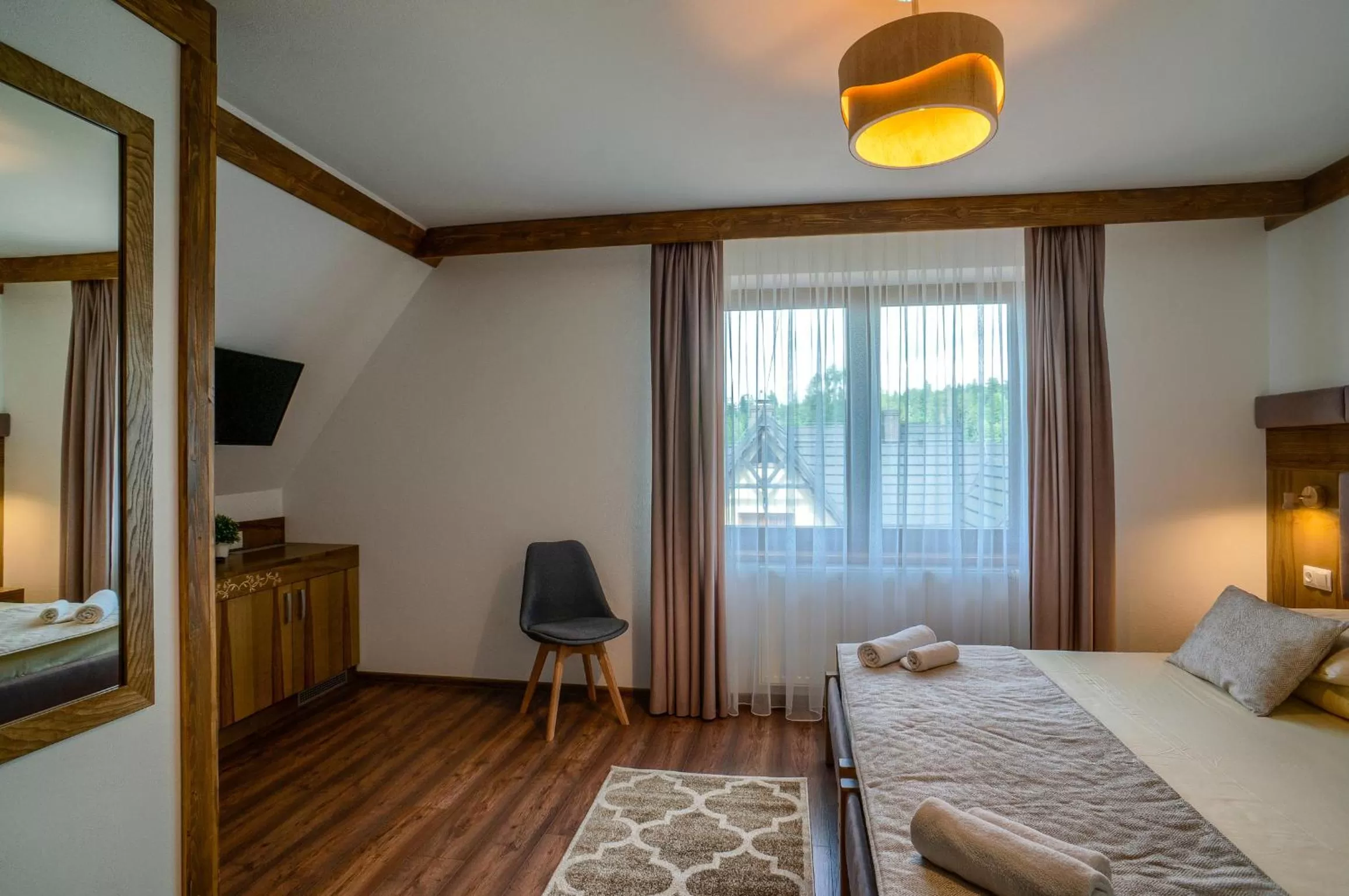 Photo of the whole room, Bed in Dom Wypoczynkowy Stokrotka