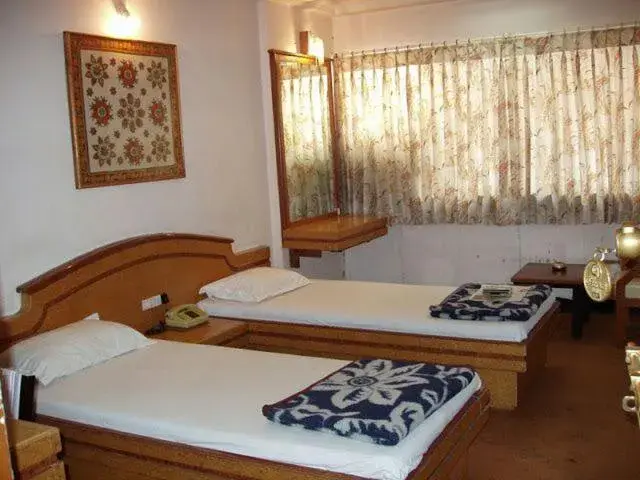 Bed in Hotel Vaishali