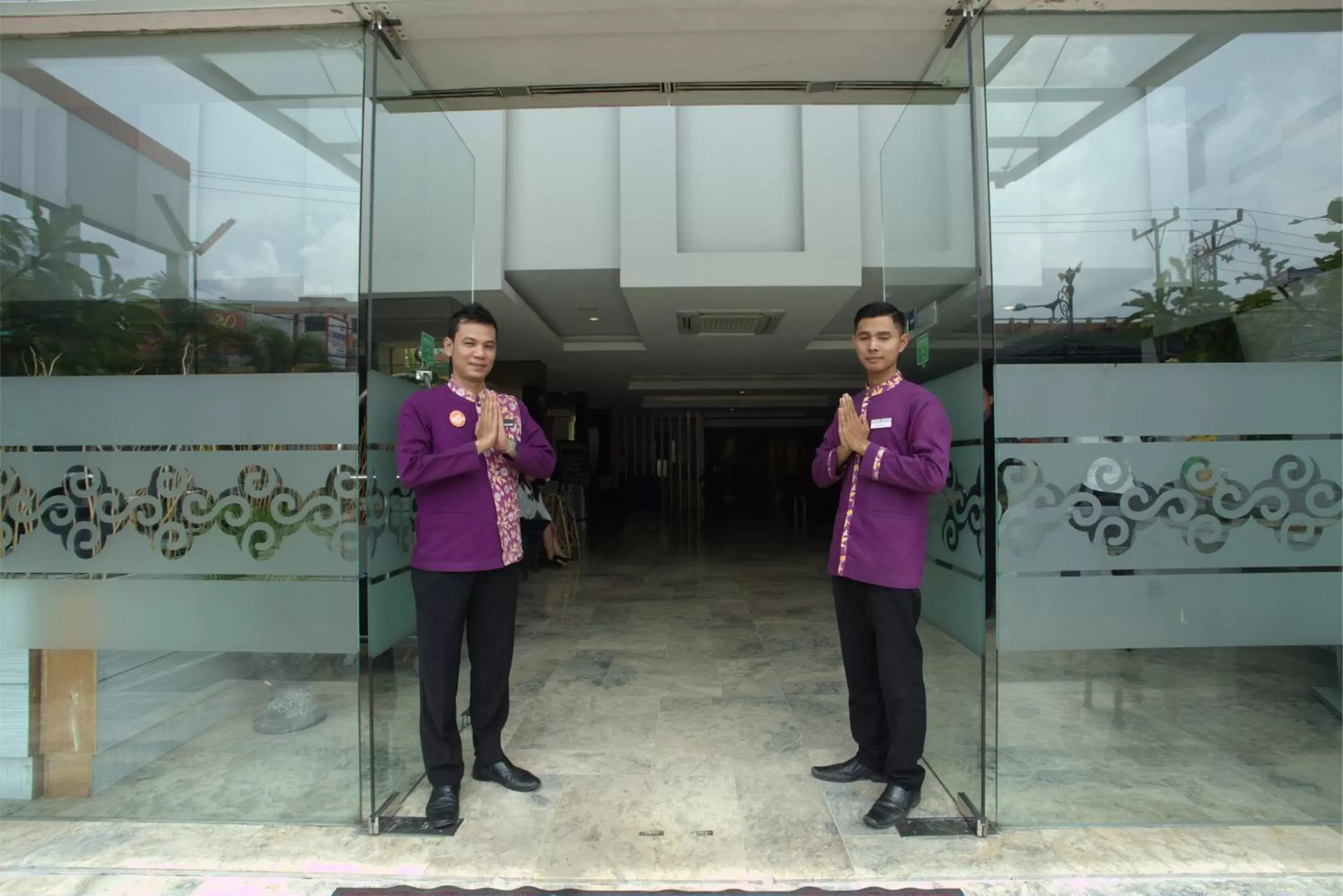 Staff in Tjokro Hotel Pekanbaru