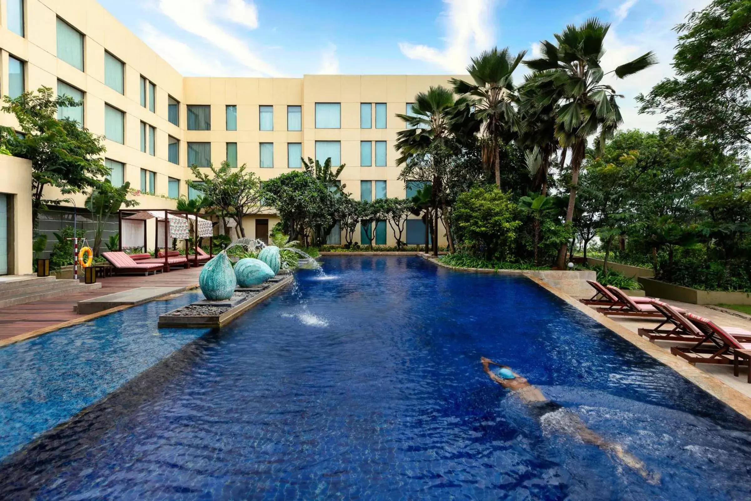 Swimming Pool in Hyatt Pune