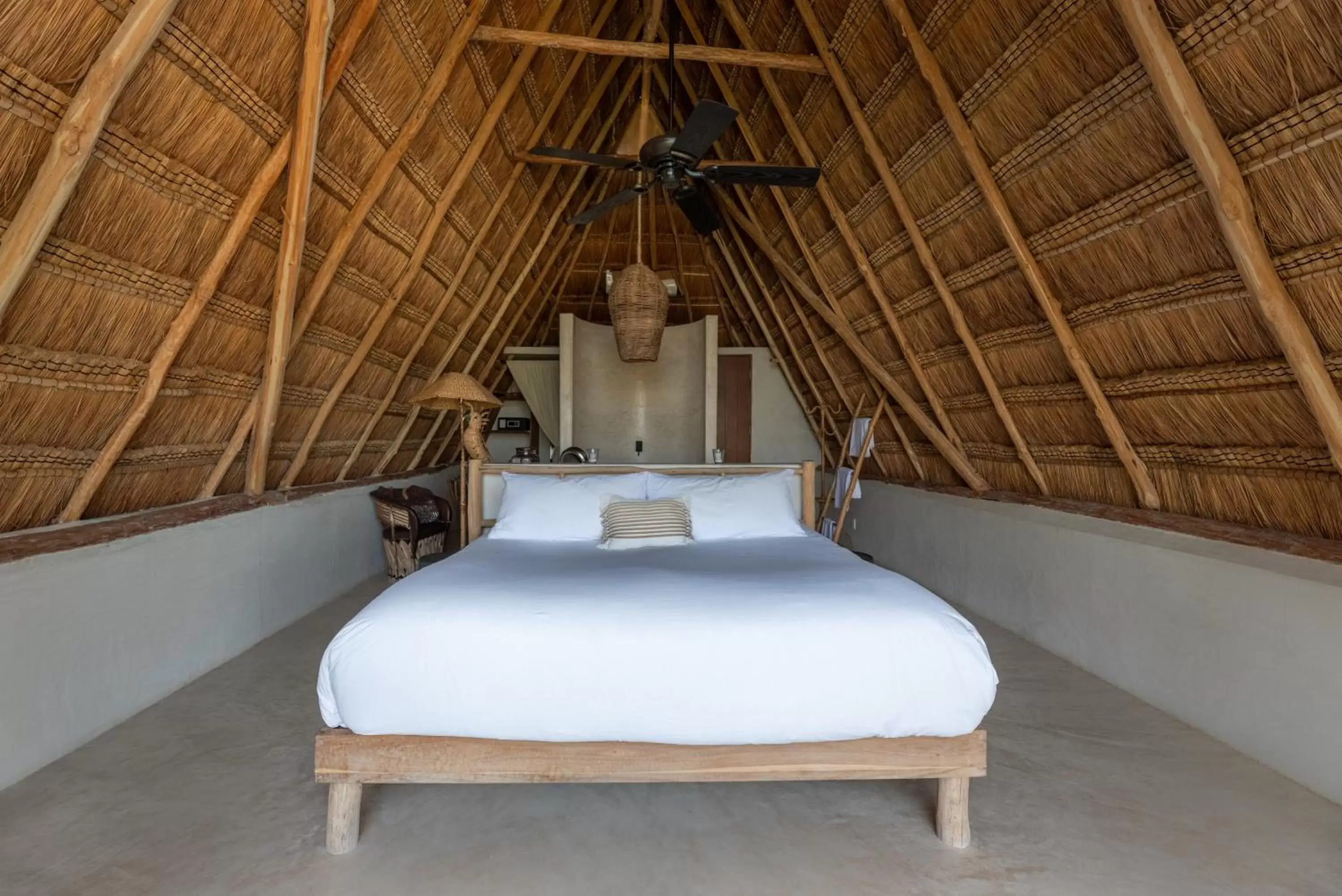 Bed in La Valise Tulum