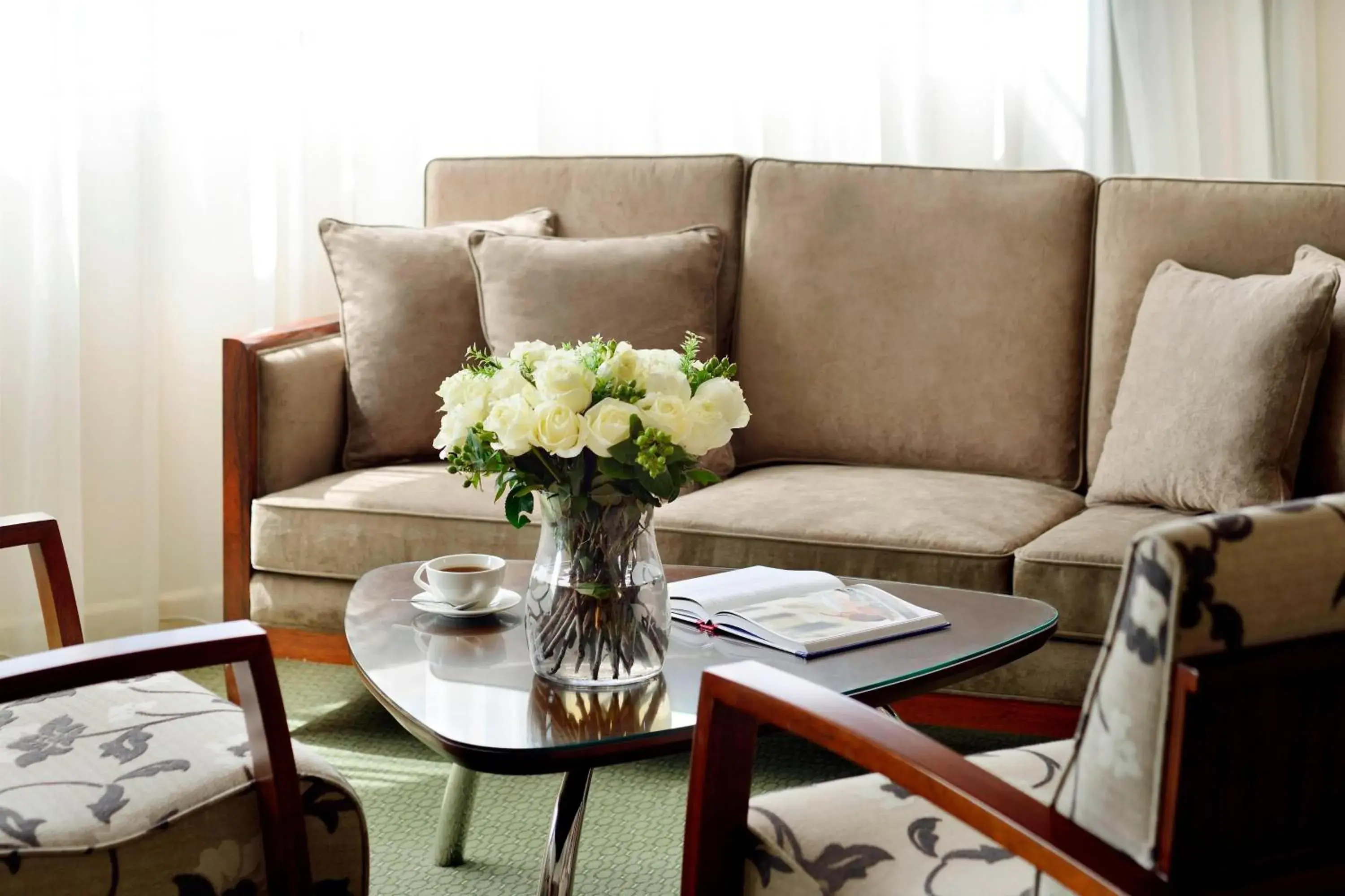 Living room, Seating Area in Marriott Executive Apartments Addis Ababa