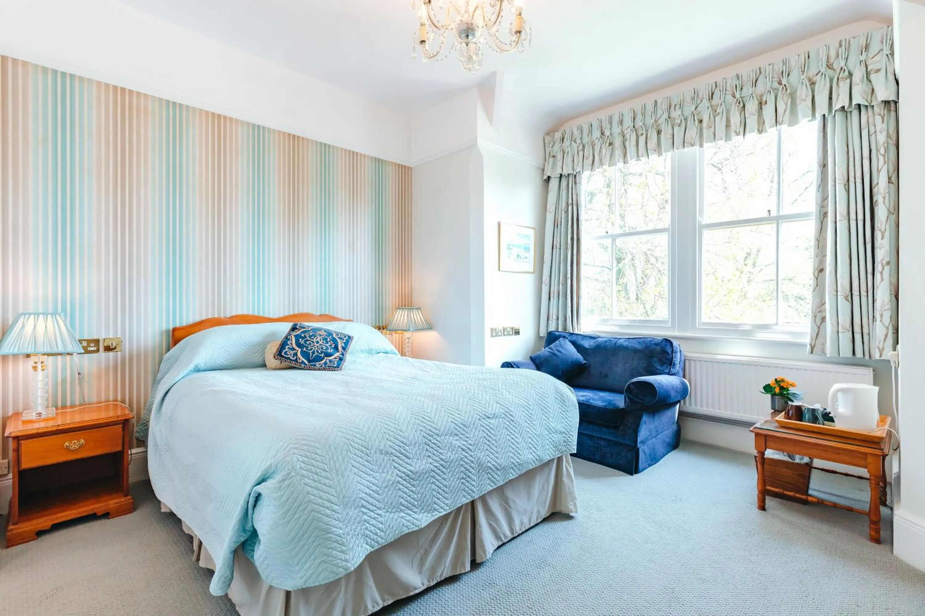 Bedroom, Bed in The Old Vicarage