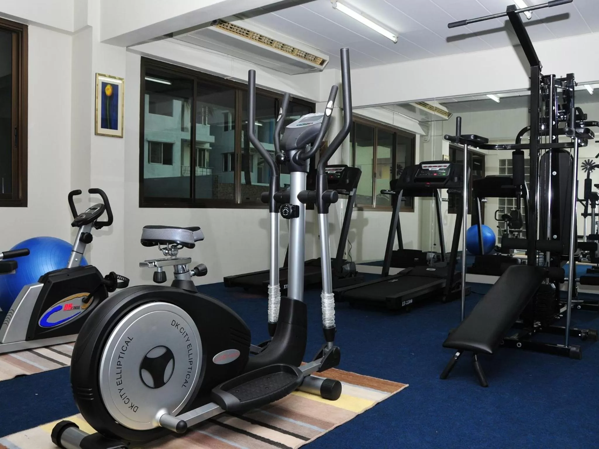 Fitness centre/facilities in P Park Residence Charansanitwong