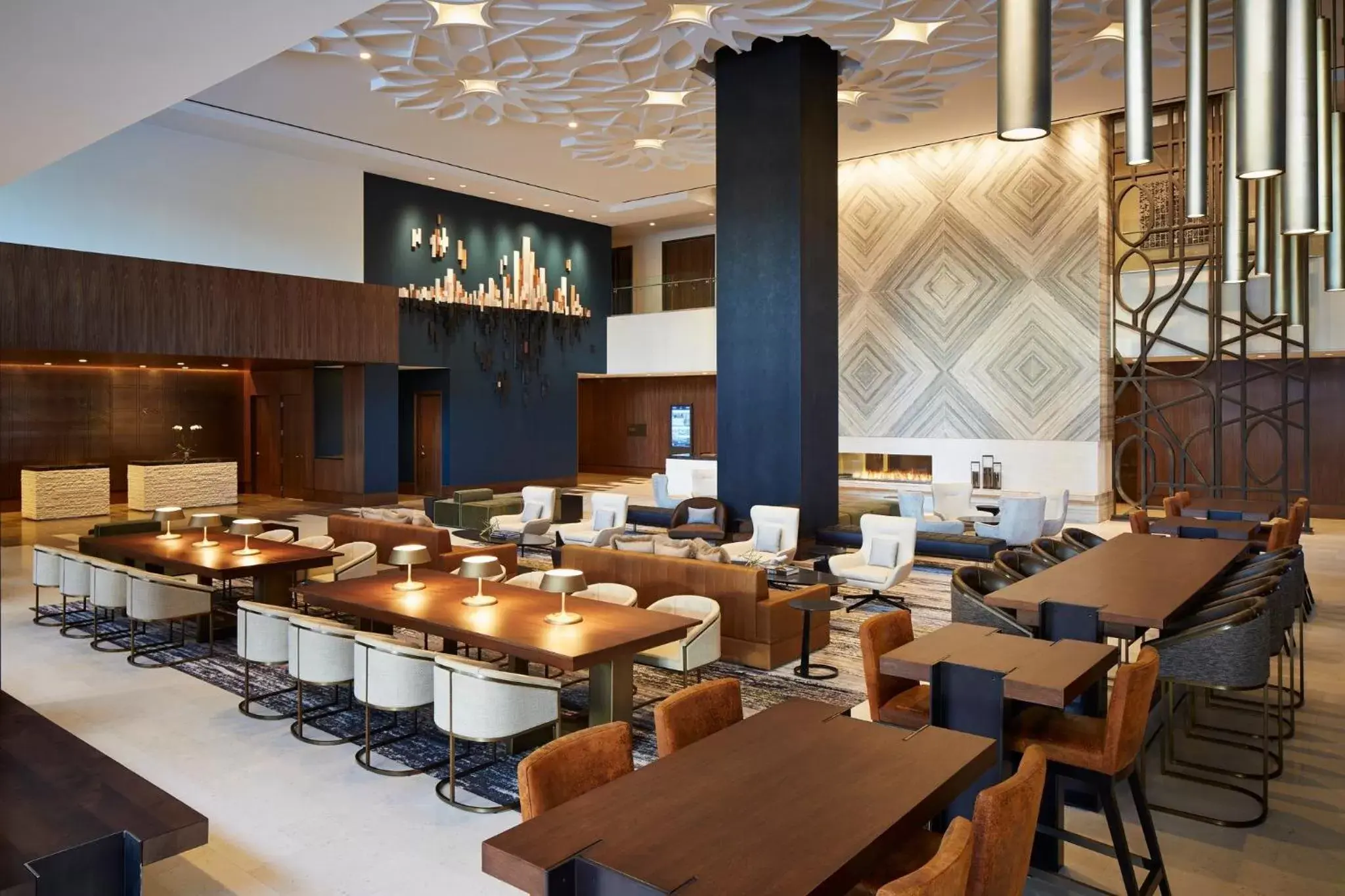 Lobby or reception in Loews Chicago Hotel Lobby or reception in Loews Chicago Hotel