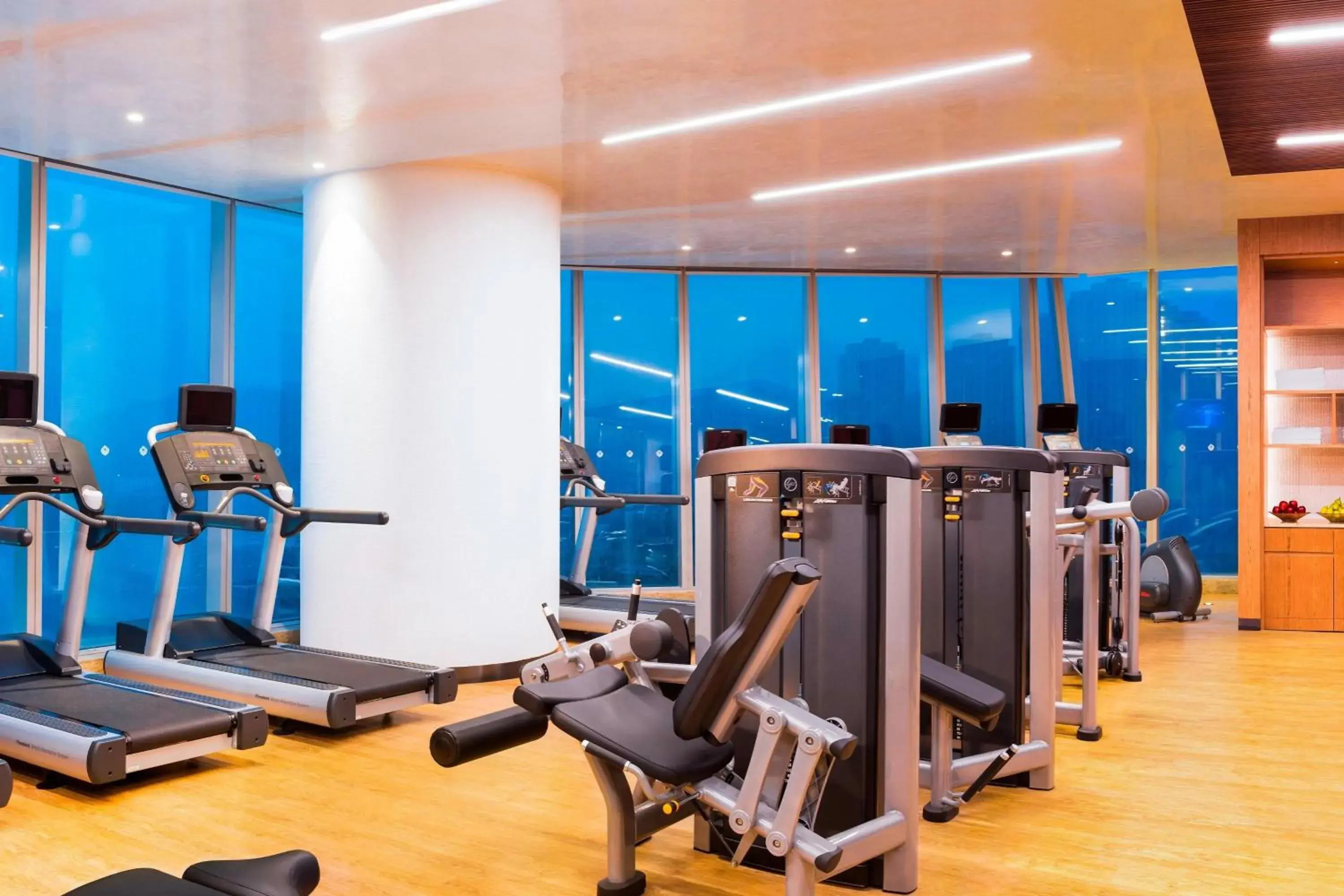 Fitness centre/facilities, Fitness Center/Facilities in Meixi Lake Hotel, a Luxury Collection Hotel, Changsha