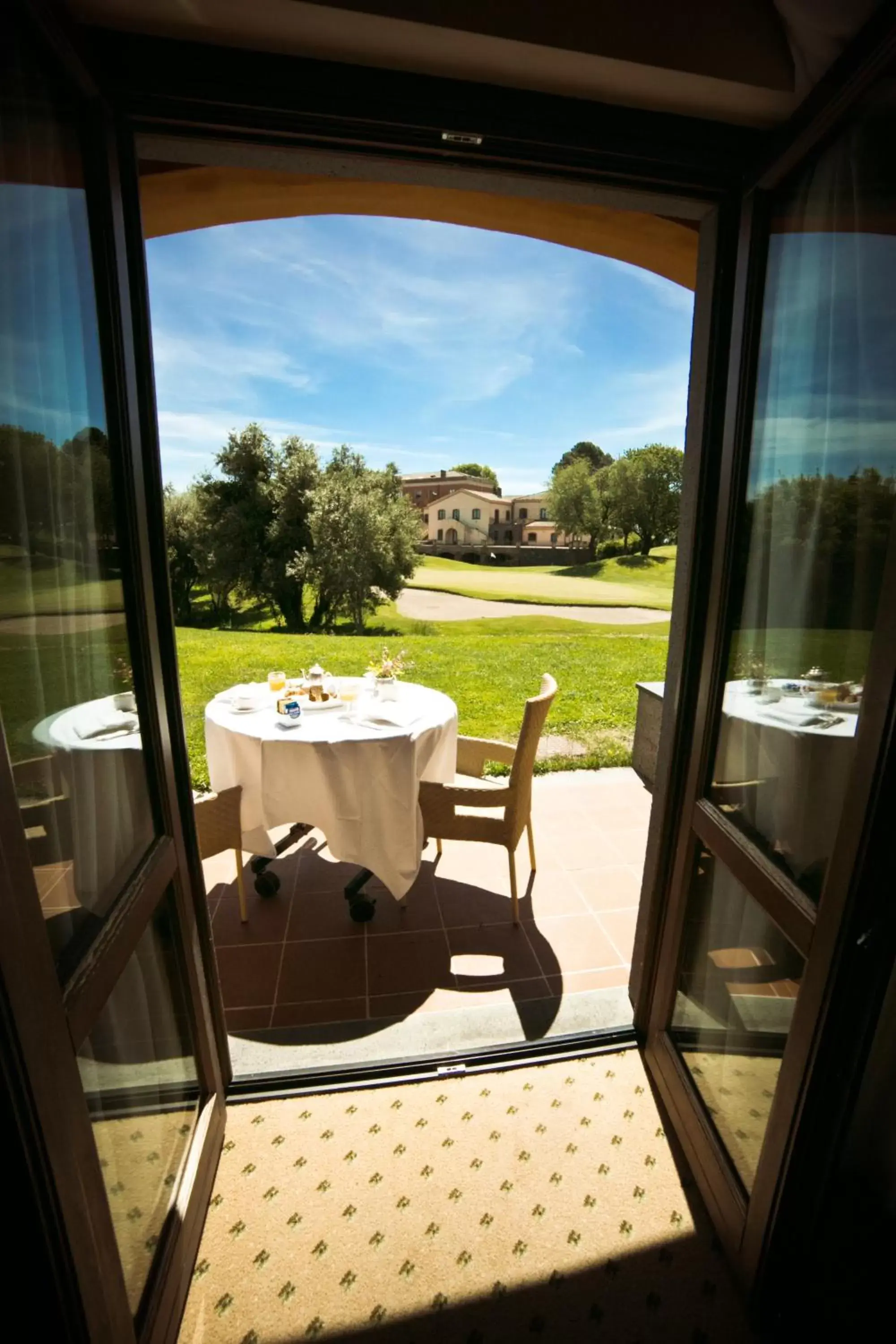 Patio in Il Picciolo Etna Golf Resort & Spa