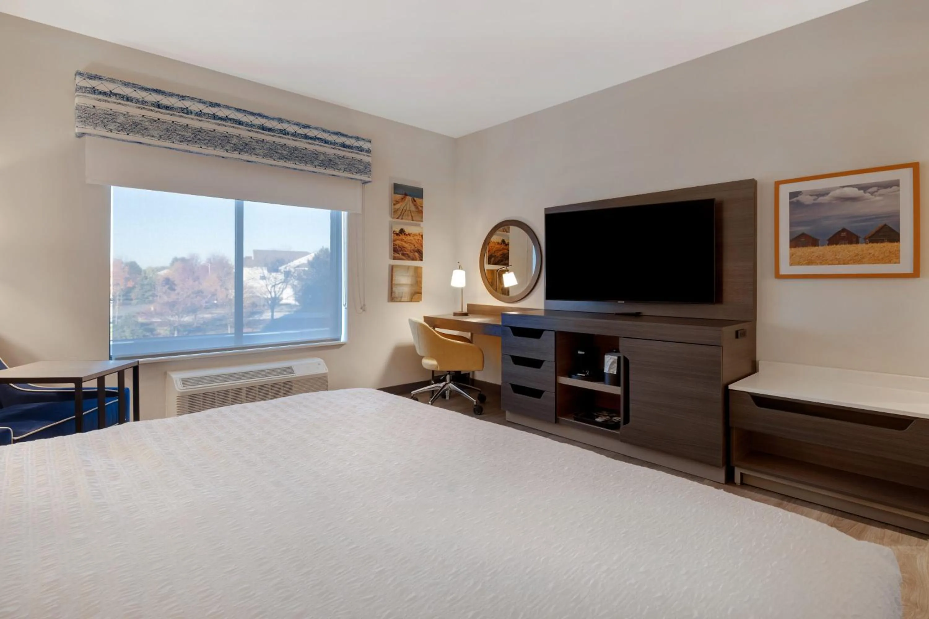 Bed in Hampton Inn Chicago Orland Park