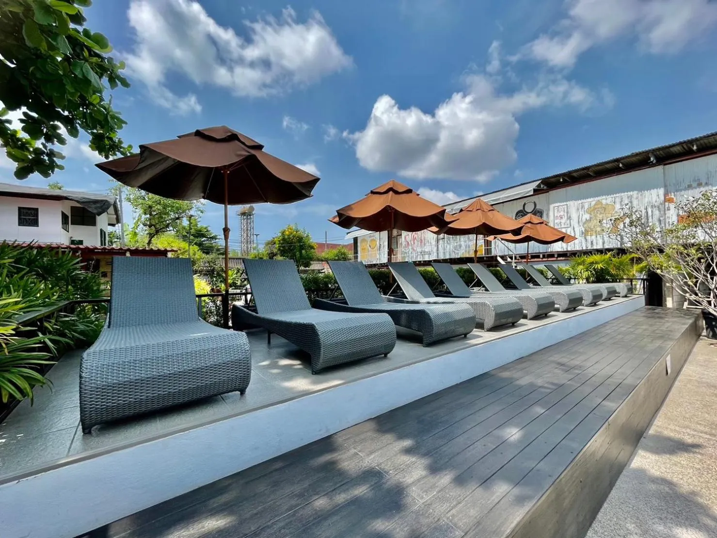 Swimming pool in What's Up Chiang Mai