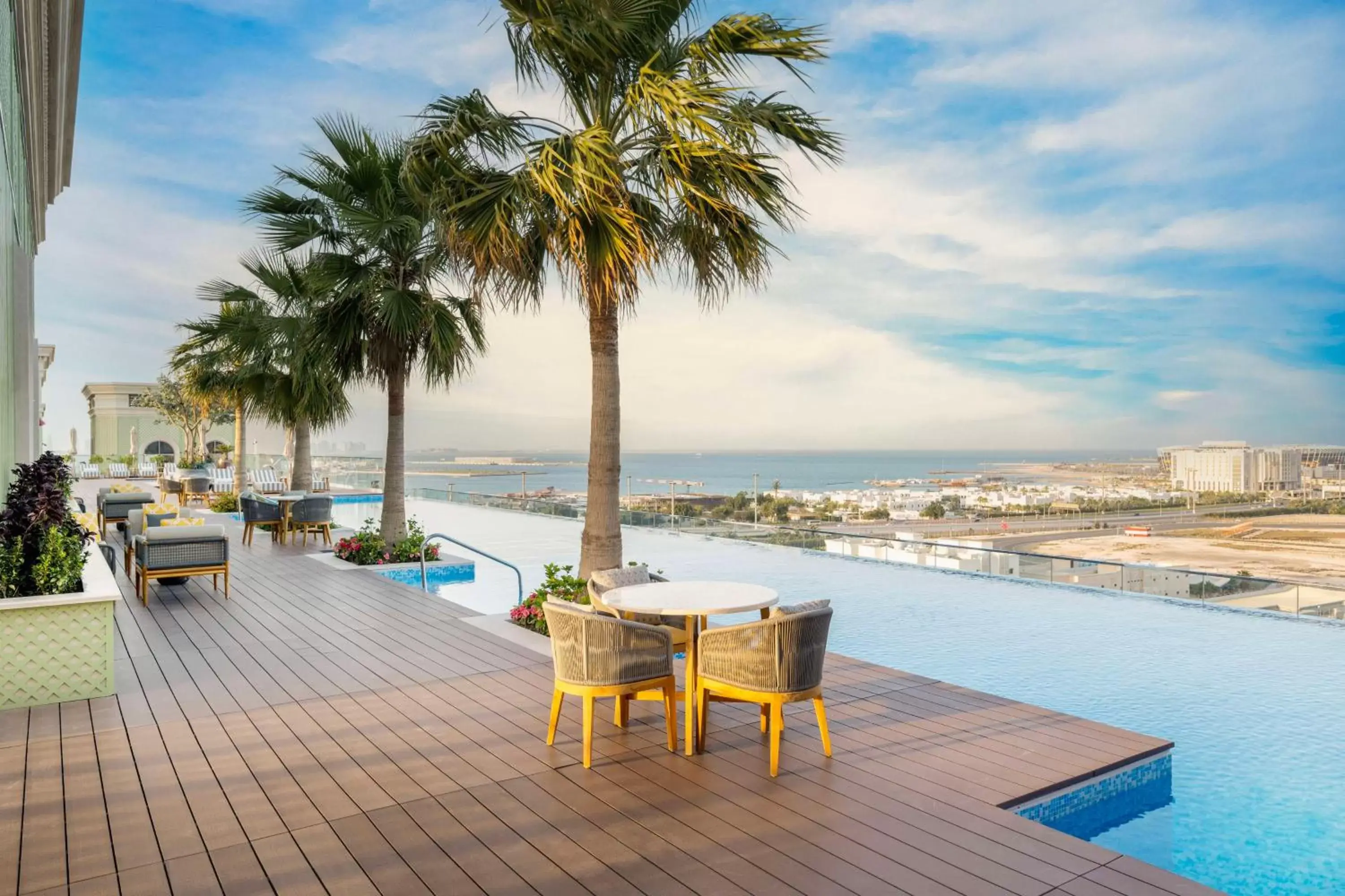 Pool view, Swimming Pool in The Plaza Doha, LXR Hotels & Resorts