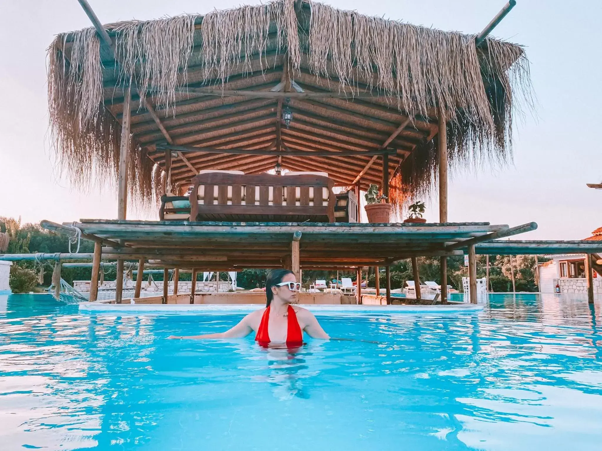 Swimming Pool in Alaçatı Barbarossa Hotel