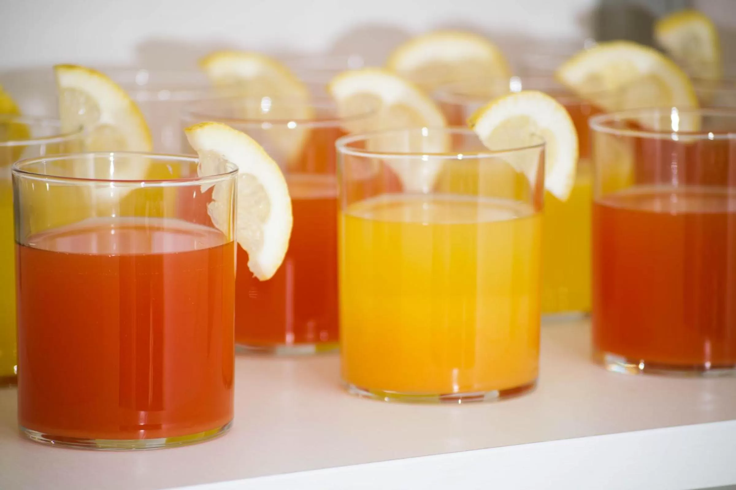 Food and drinks in Hotel Santa Brigida