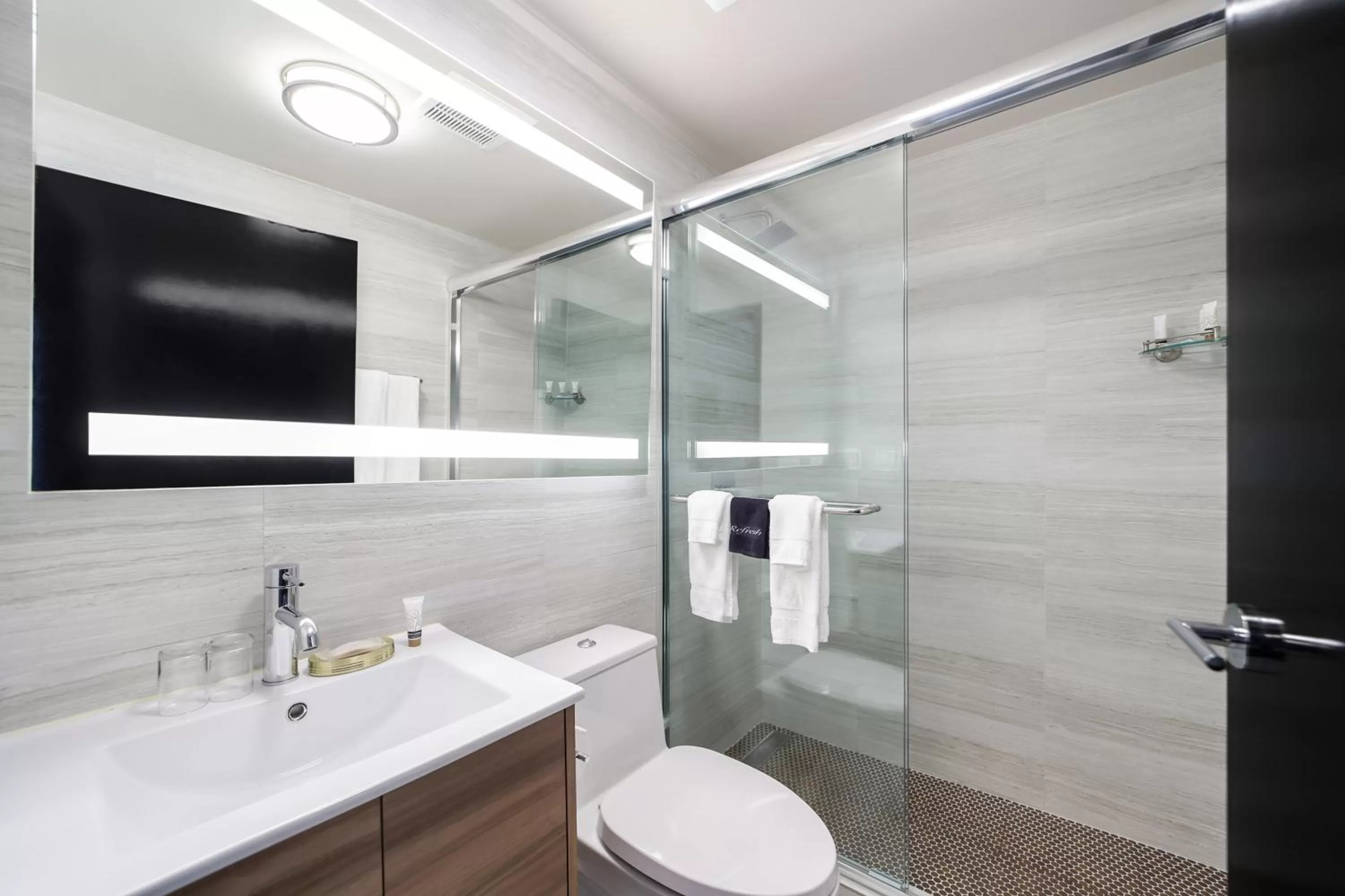 Shower in Venezia Hotel By At Mine Hospitality