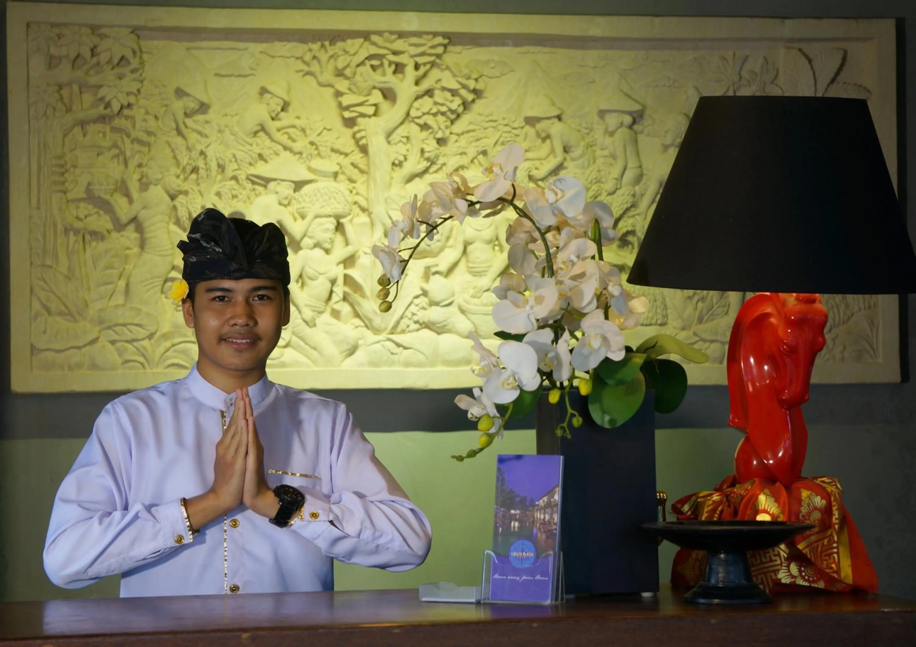 Staff in Ubud Raya Boutique Hotel