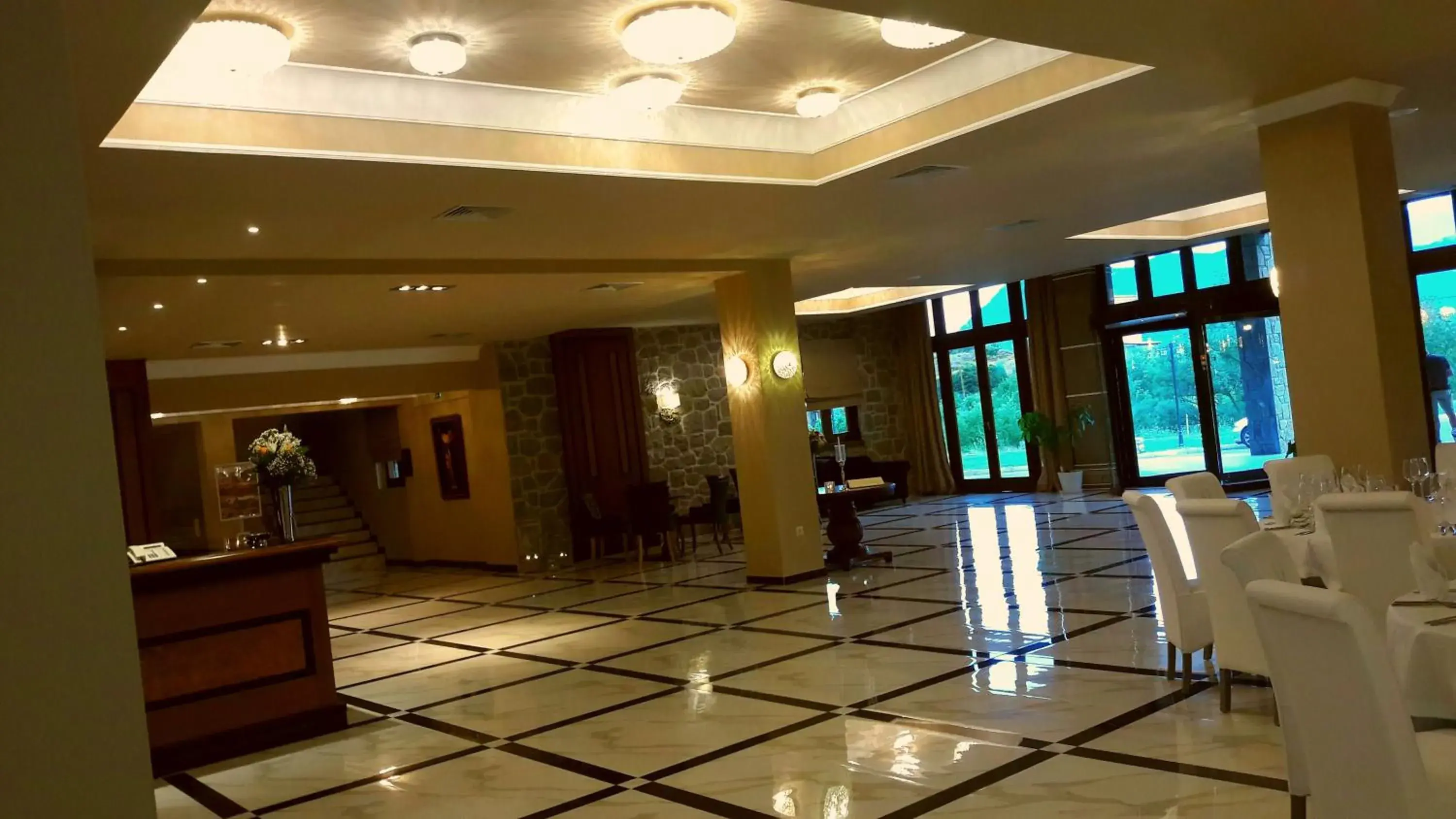 Lobby or reception in Grand Meteora Hotel