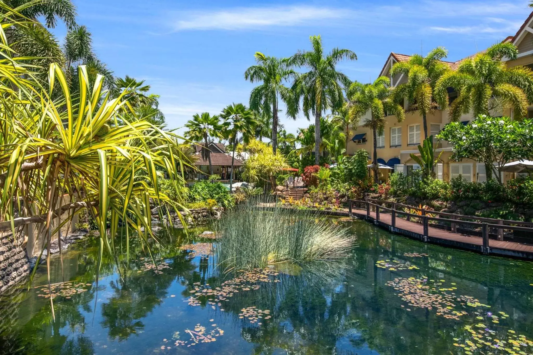 Garden in The Lakes Resort Cairns
