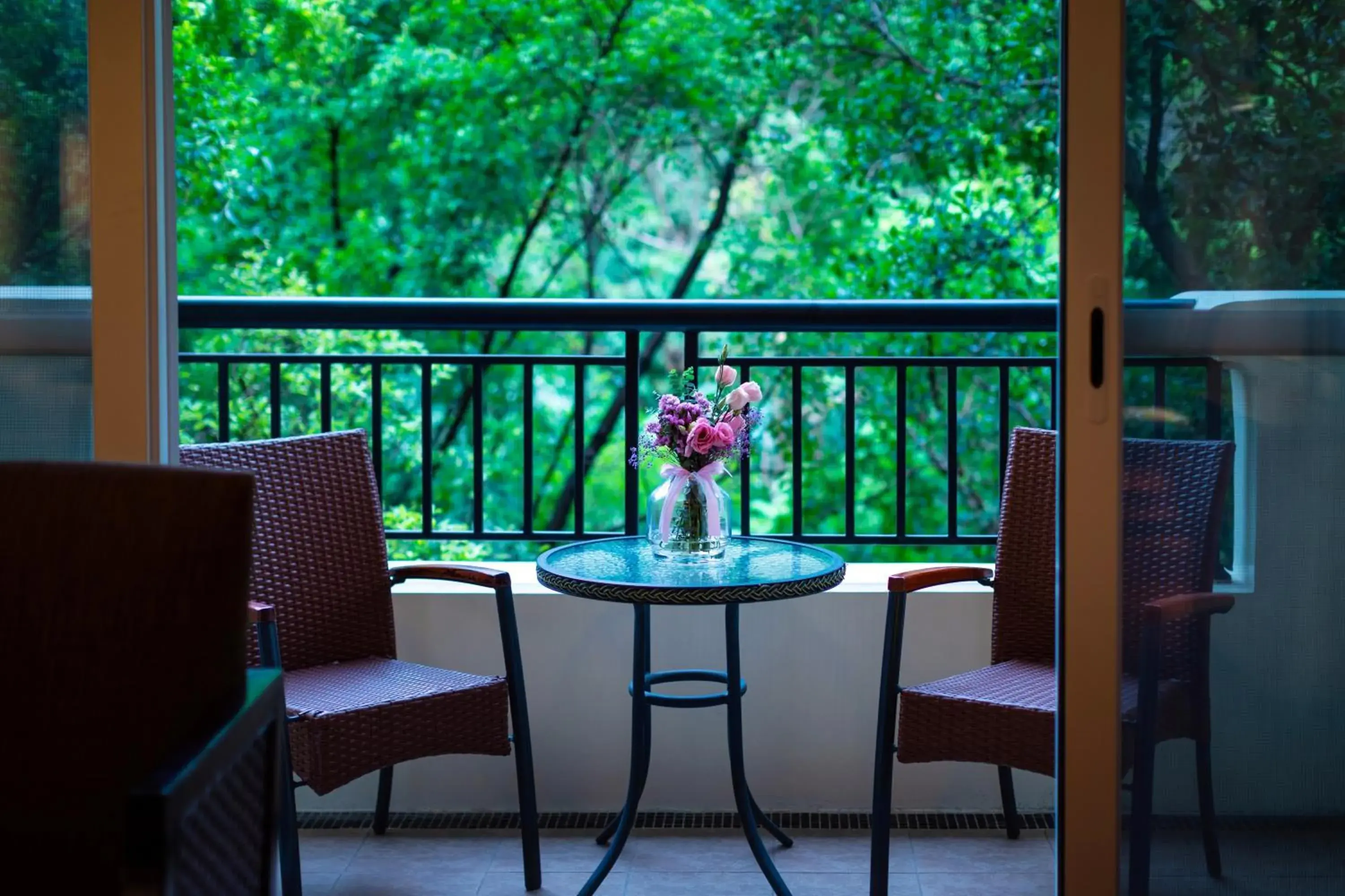 Balcony/Terrace in Goodview Hotel Sangem Tangxia